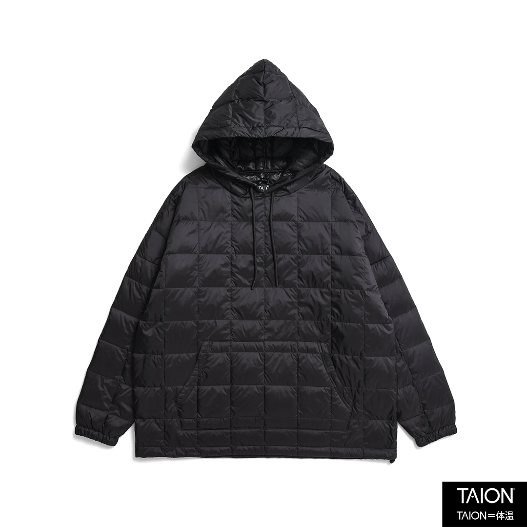 New arrival!! 【TAION】BASIC OVER SIZE DOWN HOODIE