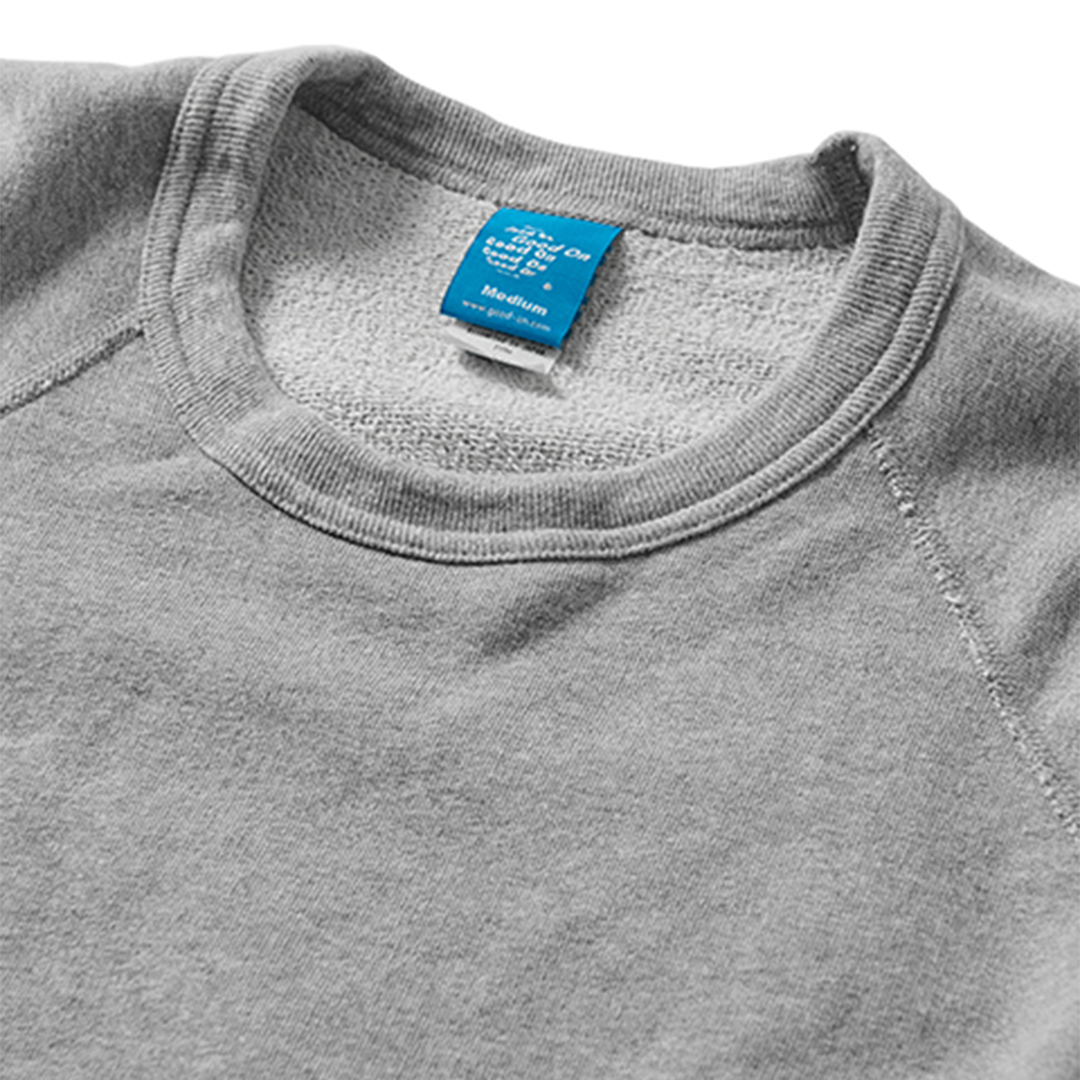RESTOCK!!【Good On】L/S RAGLAN CREW SWEAT SHIRTS