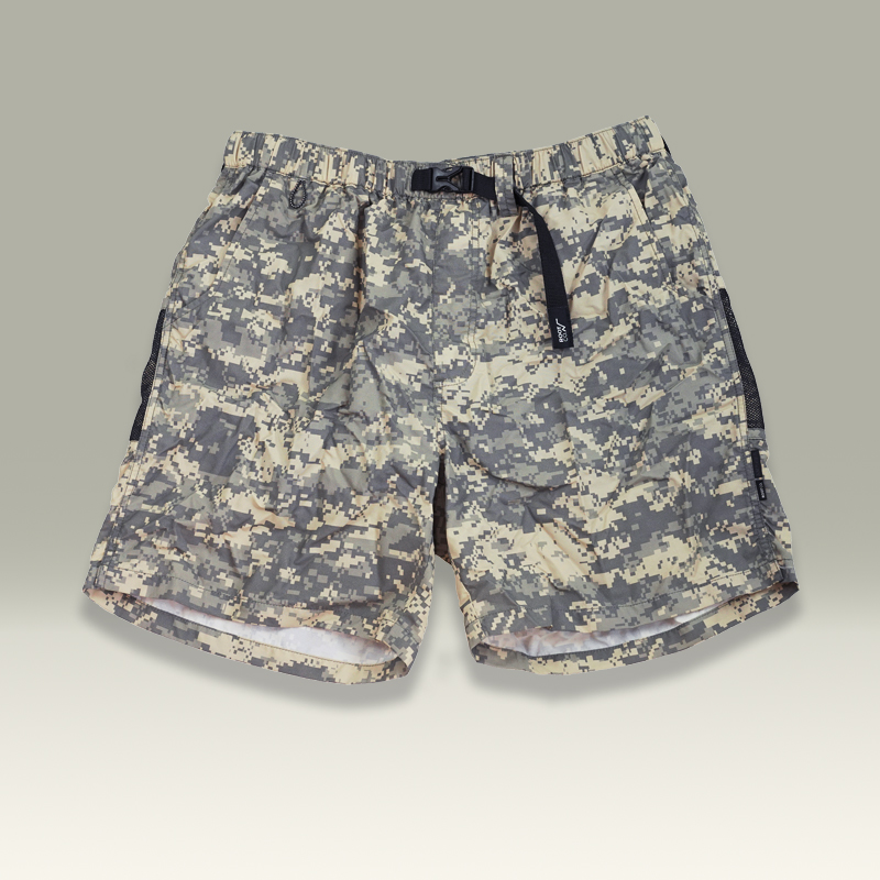 【ROOT CO.】 PLAY AMPHIBIA Waterside Shorts camo