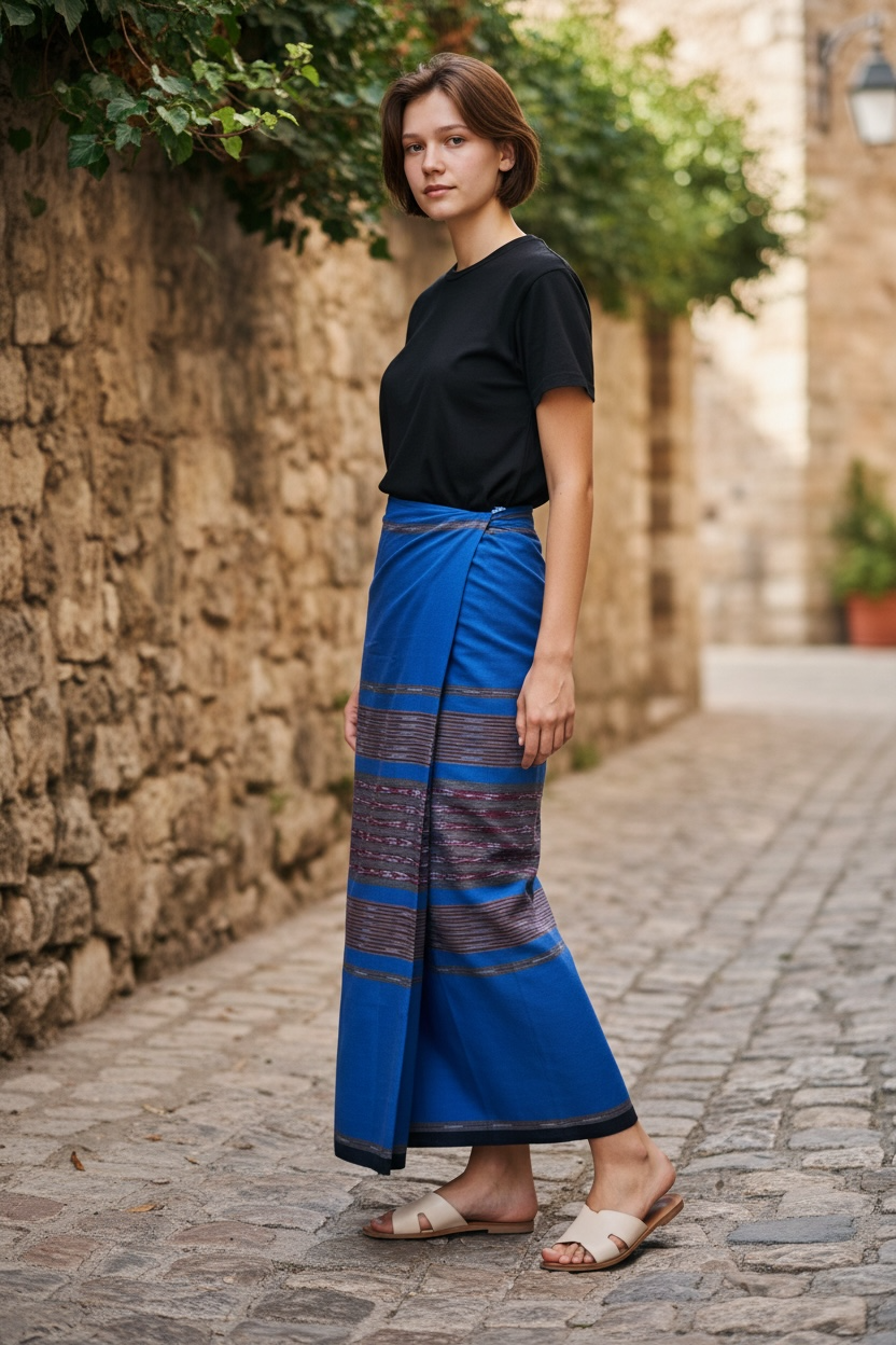 女性用ロンジー「タメイン」新柄、発売開始