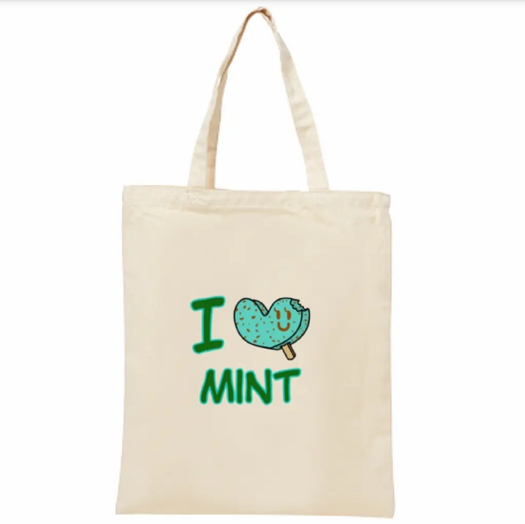 新作　I LOVE MINT トートバッグ