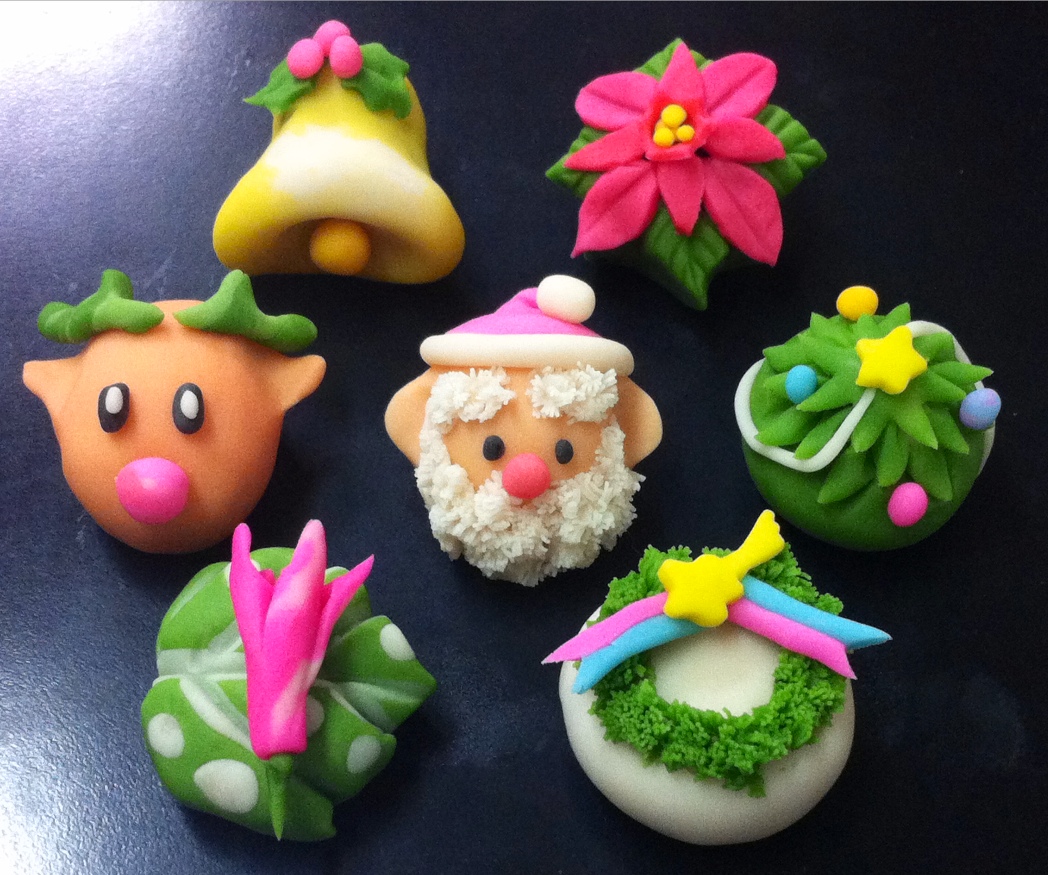 クリスマス煉切　その1