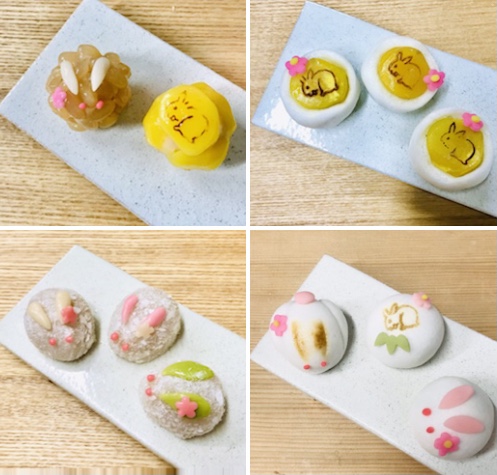 卯年和菓子　その１