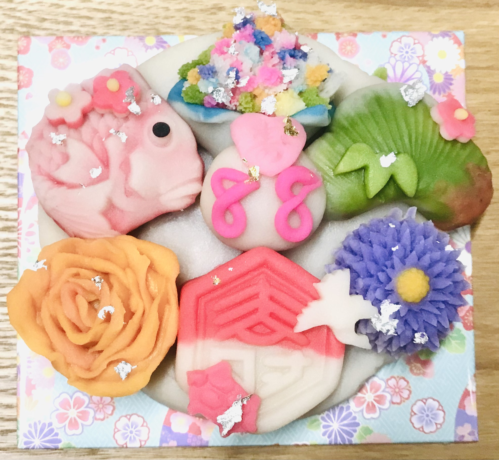祝　米寿　和菓子ケーキ189