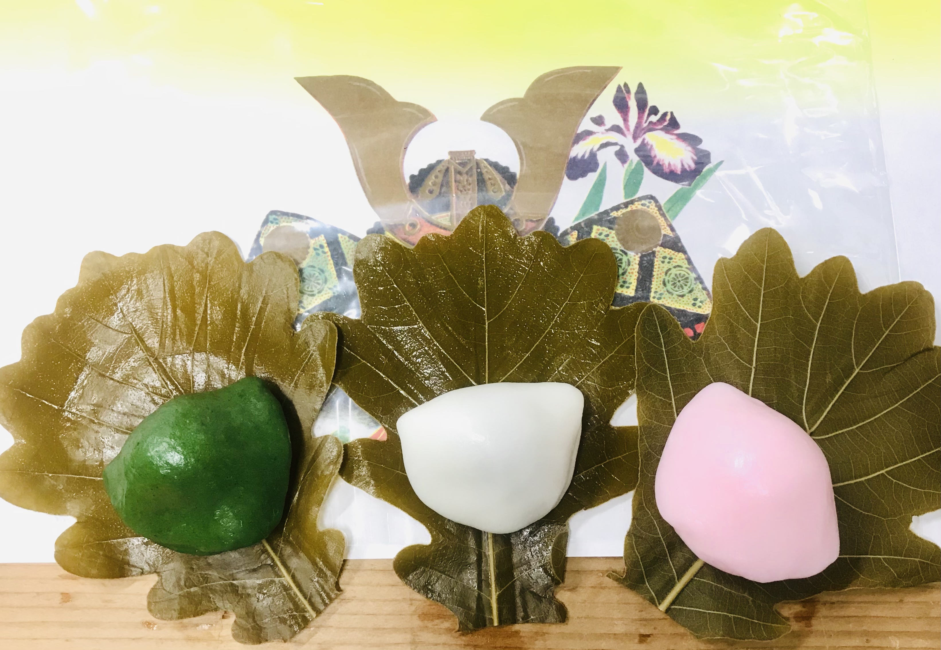 子供の日和菓子　その壱　柏餅　