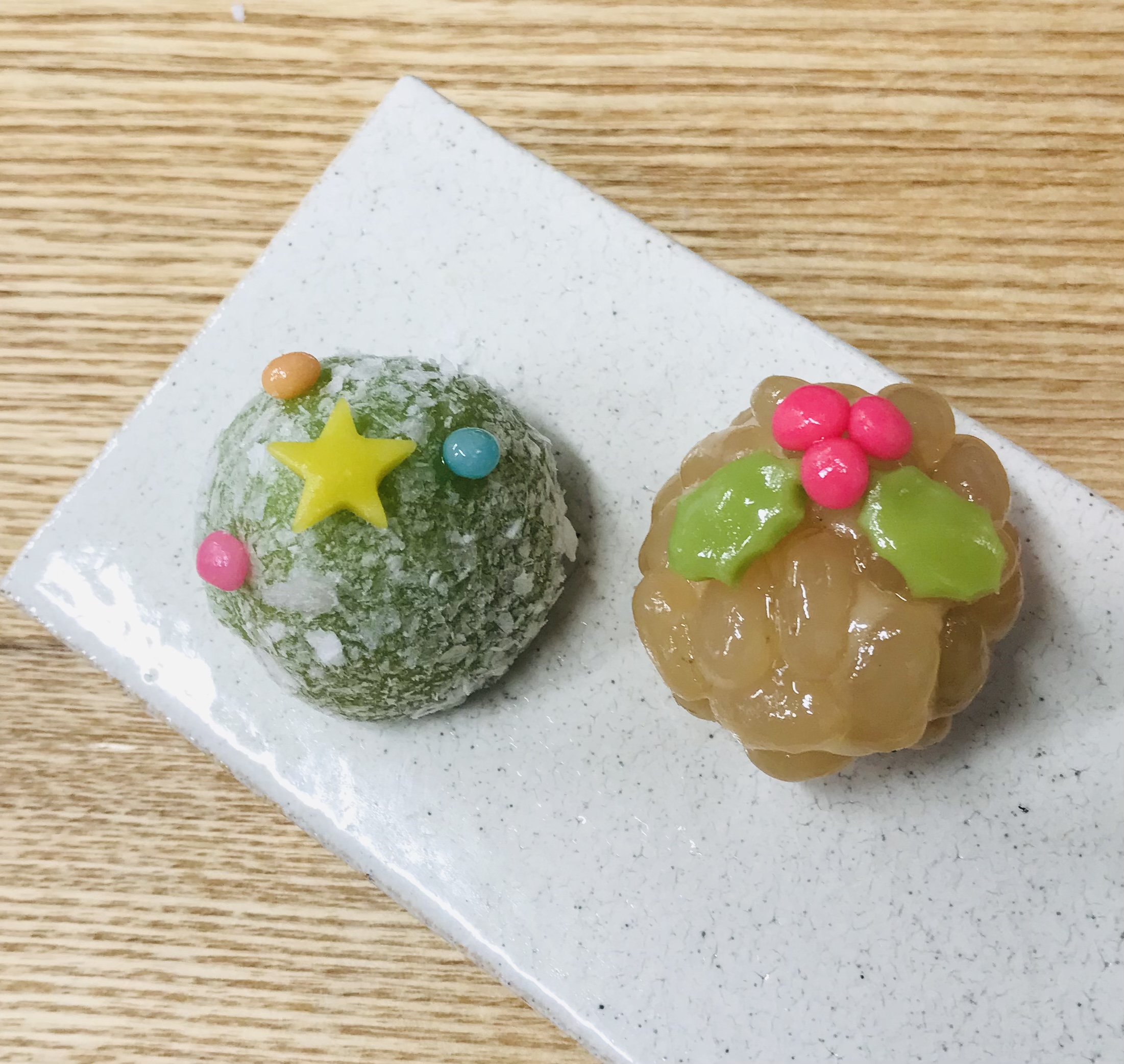 クリスマス和菓子　その６　ご予約終了