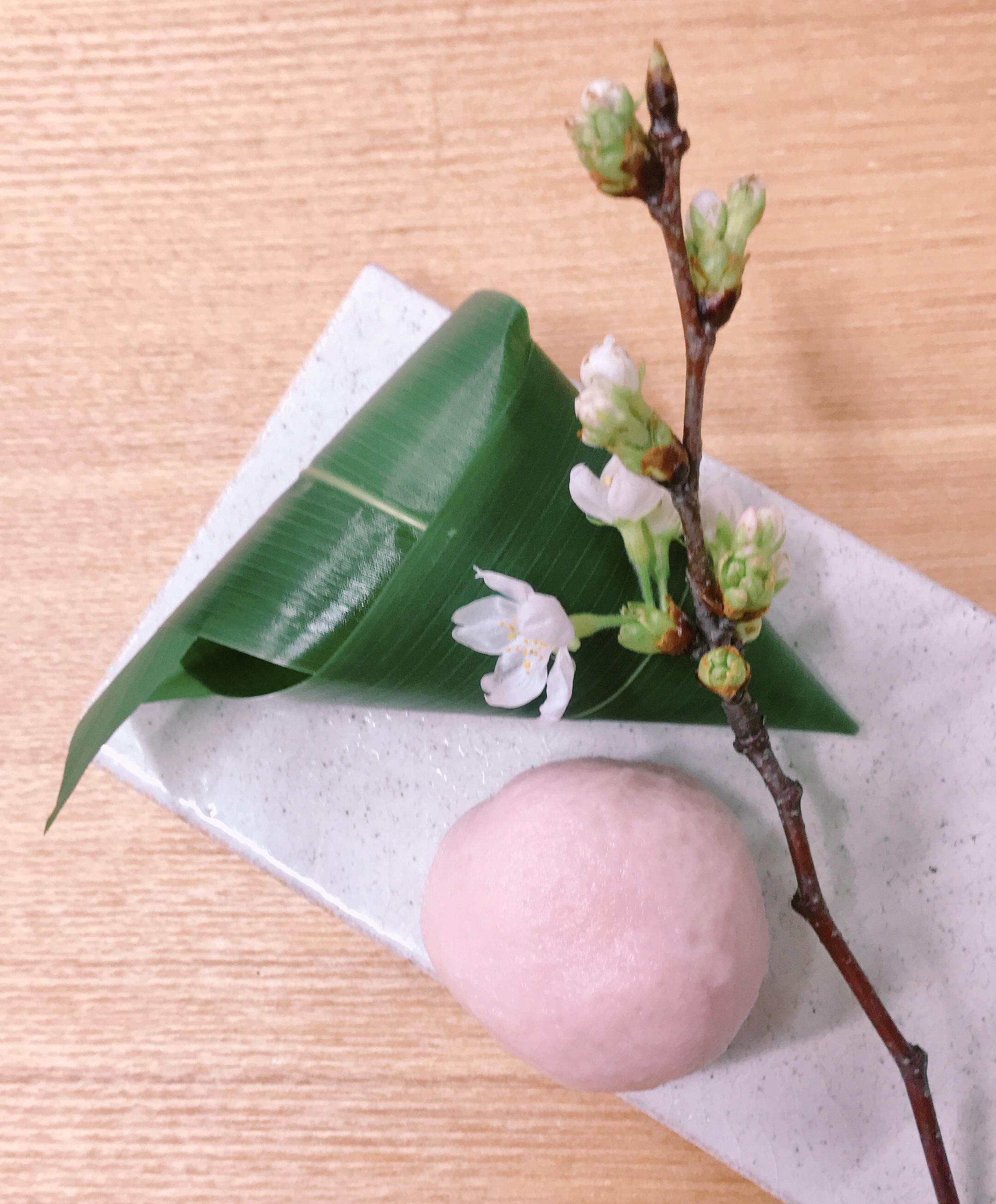 桜麩饅頭　はじめました