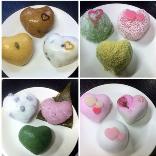バレンタイン和菓子　その１