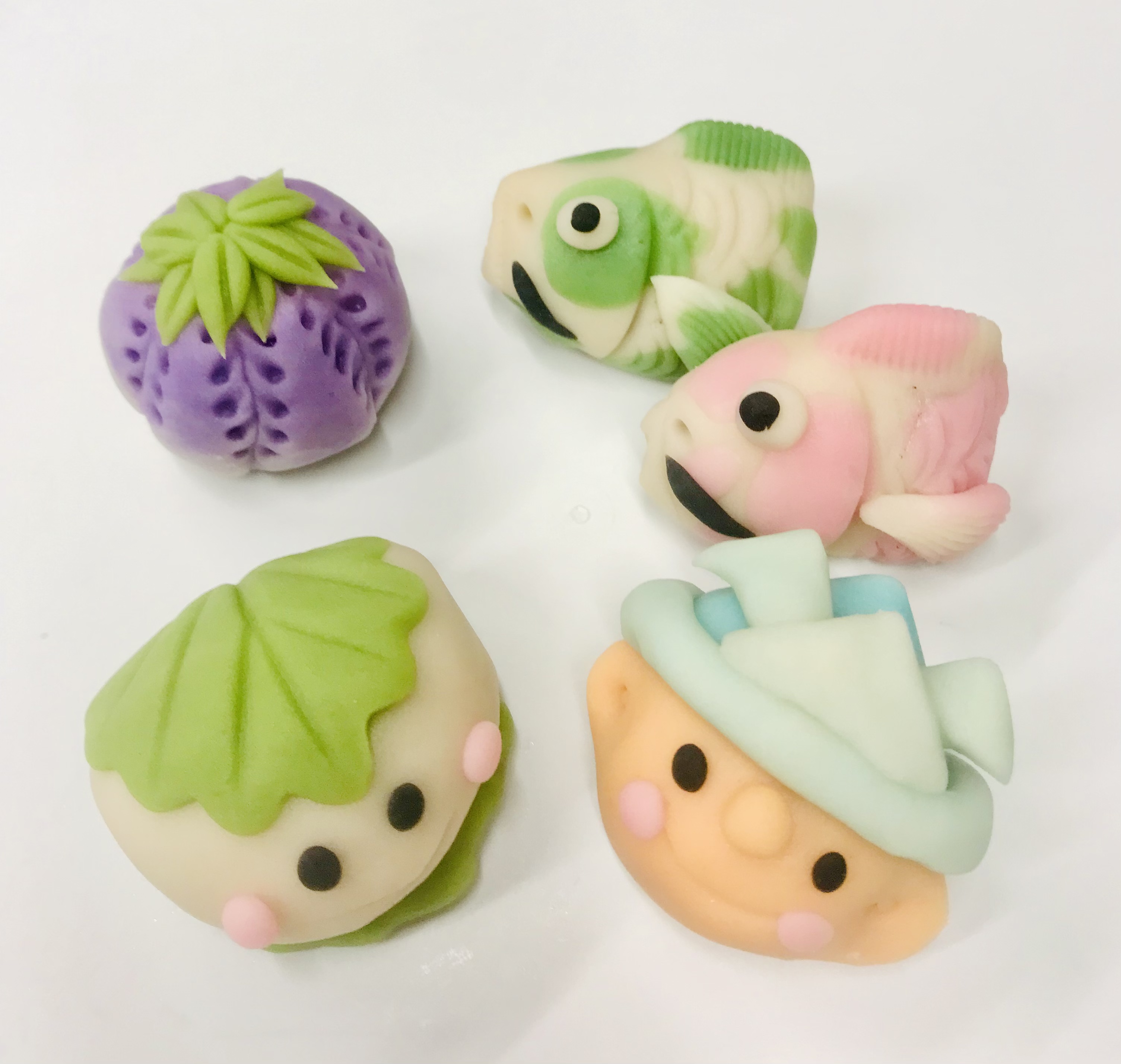 煉切　子供の日和菓子　１３