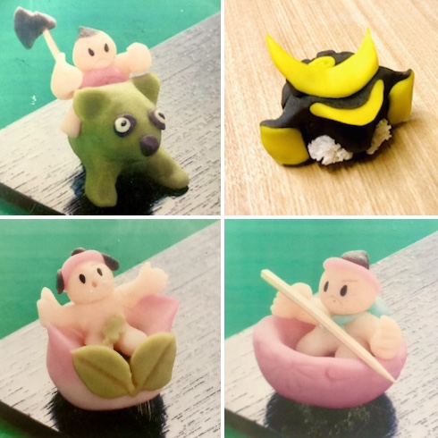 子供の日和菓子　その六　五月人形