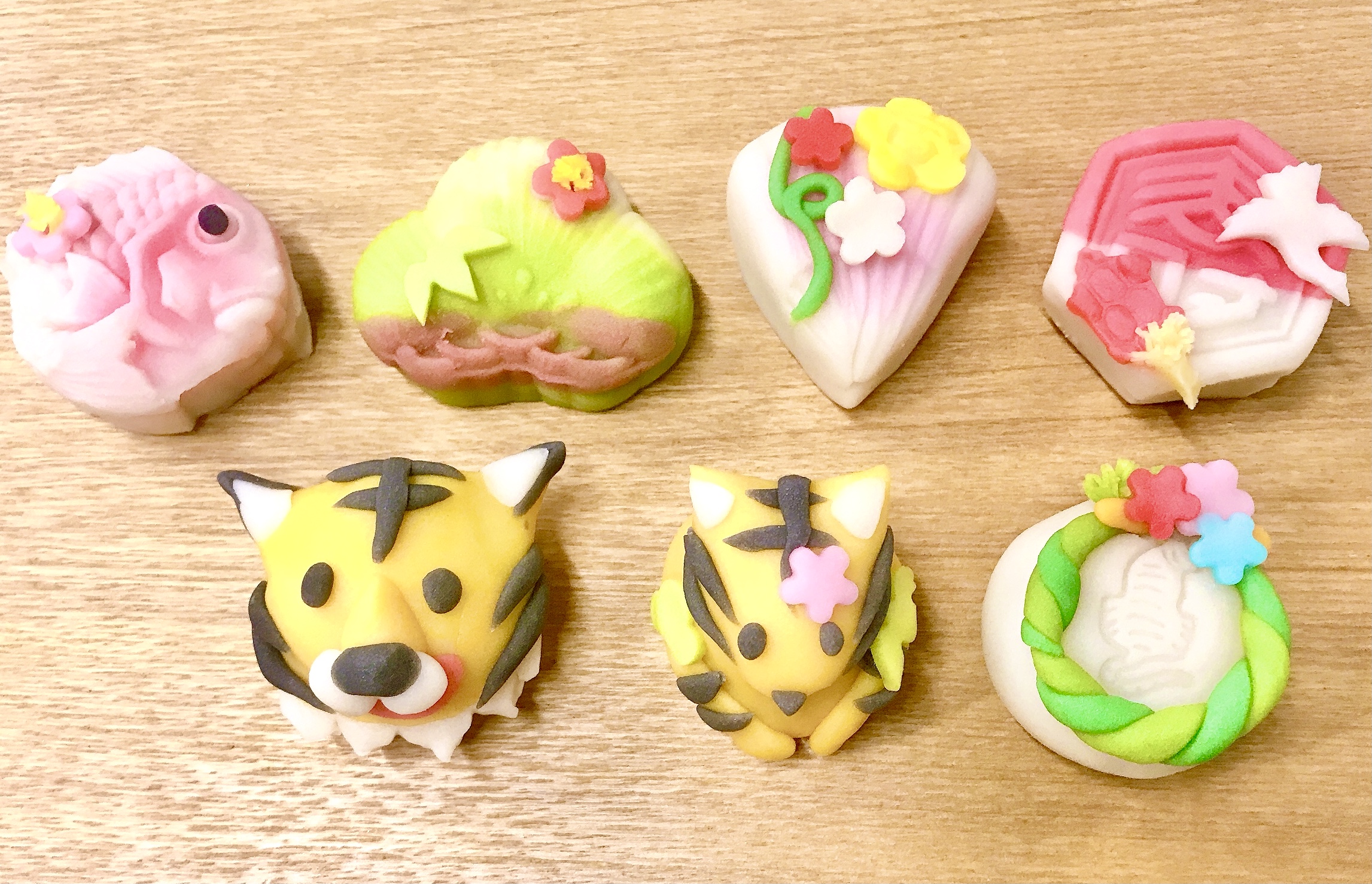 寅歳和菓子　初売り