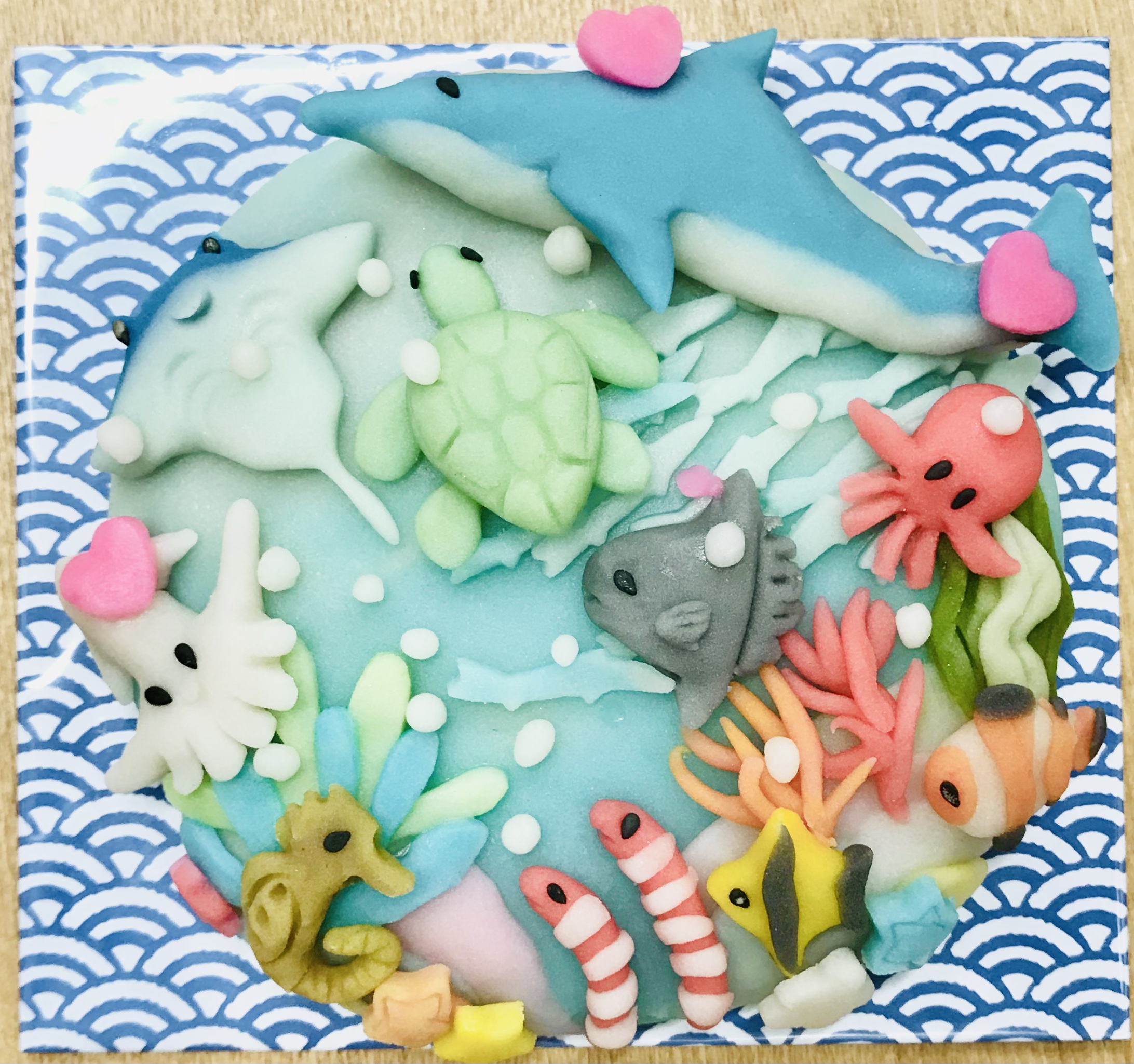 祝　お誕生日　和菓子ケーキ２０８