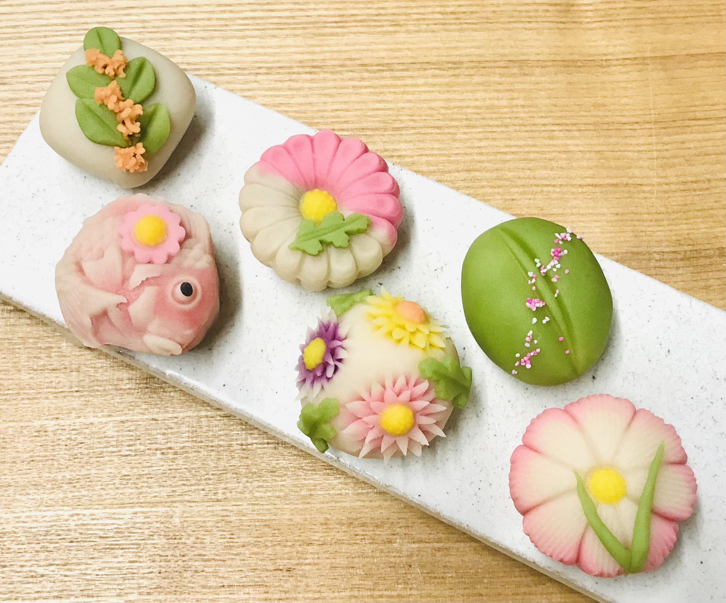 老人の日　煉切