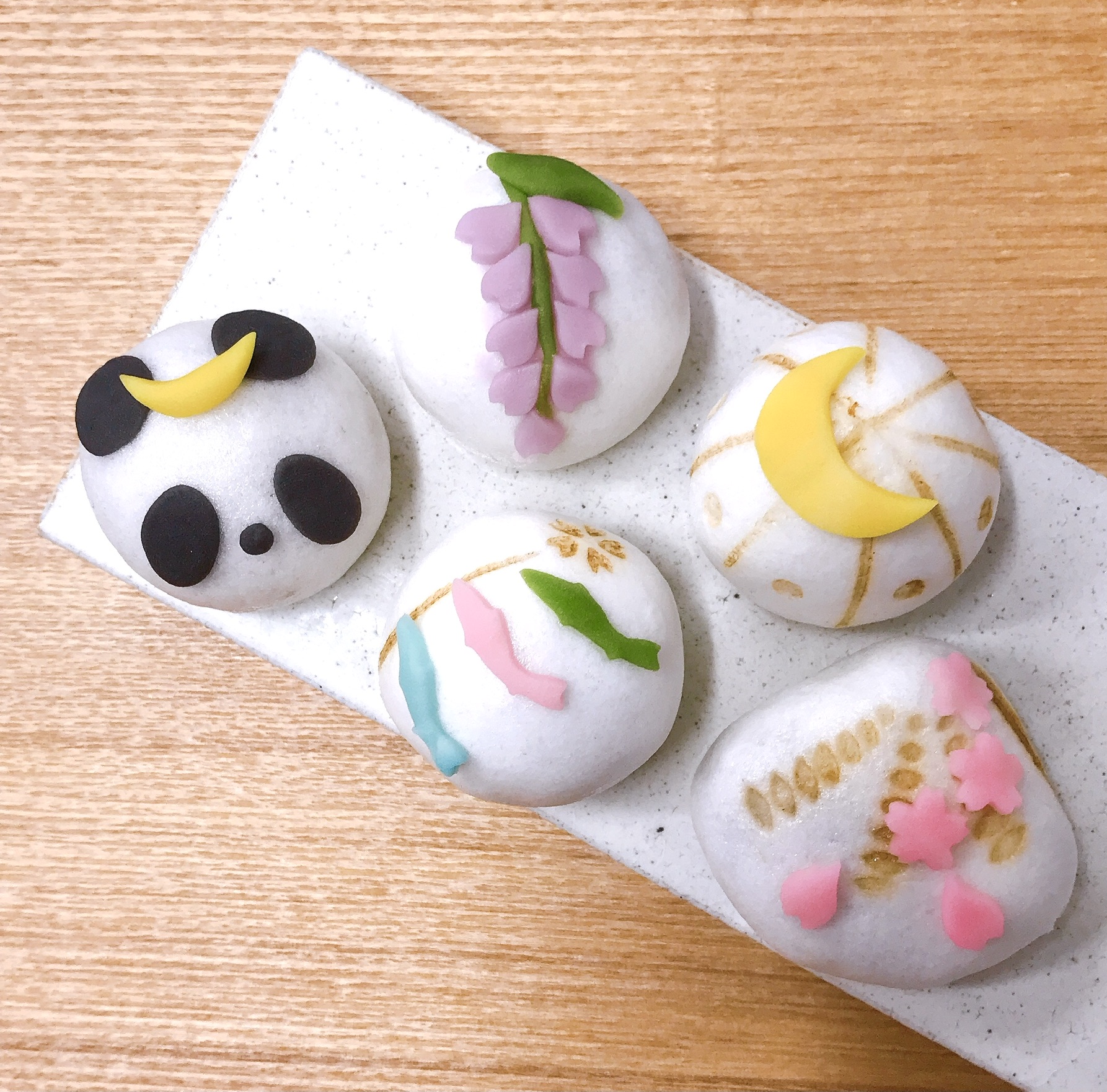 子供の日和菓子　その参　薯蕷饅頭