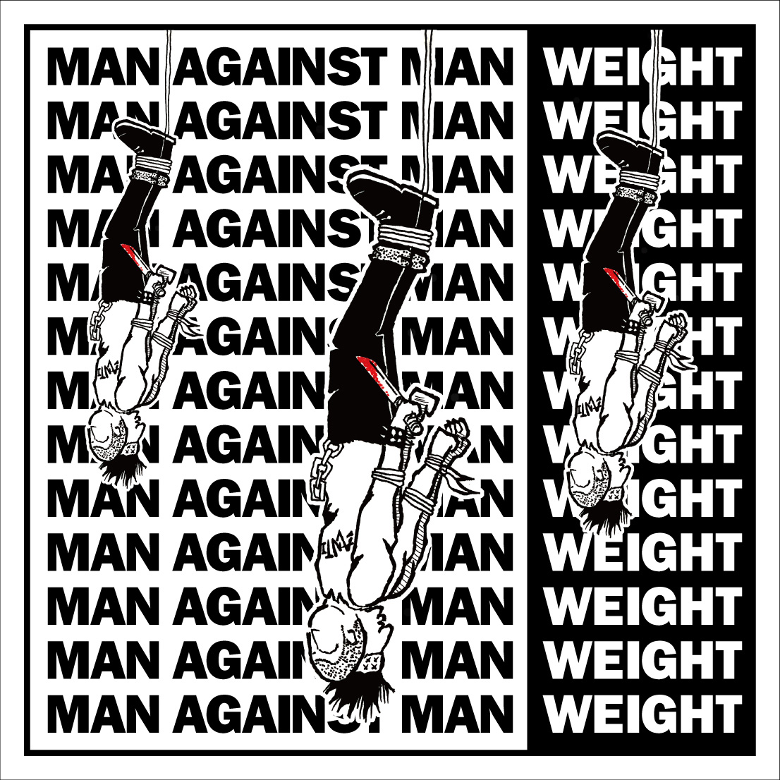 M.A.N.VS.M.A.N / WEIGHT split 7"+CD について