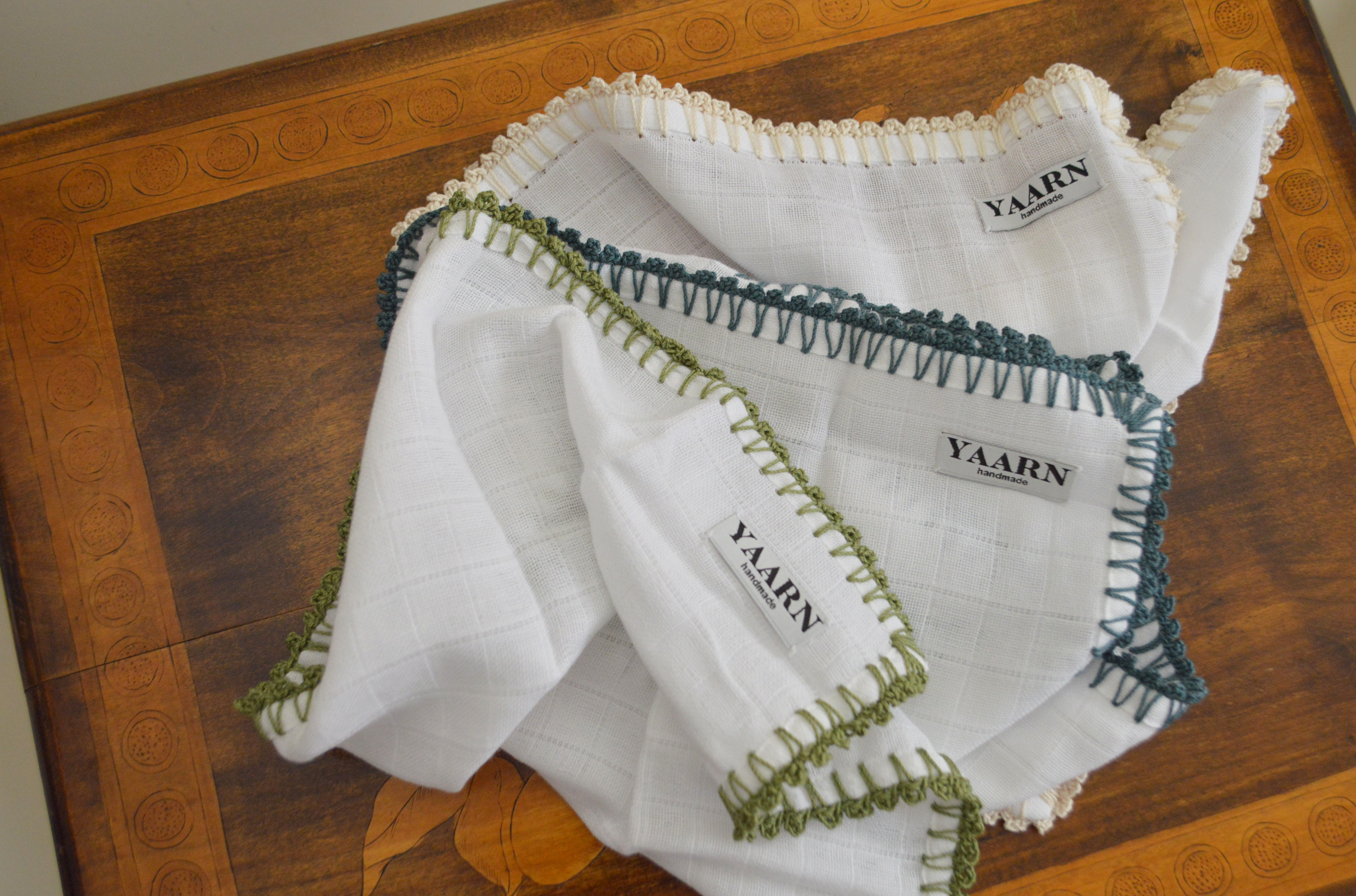 【期間限定】¥20,000以上お買い上げの方へYAARNのハンカチをプレゼント!