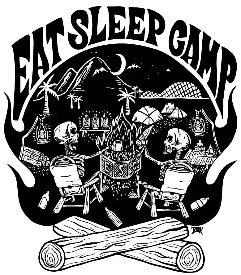 EAT SLEEP CAMP