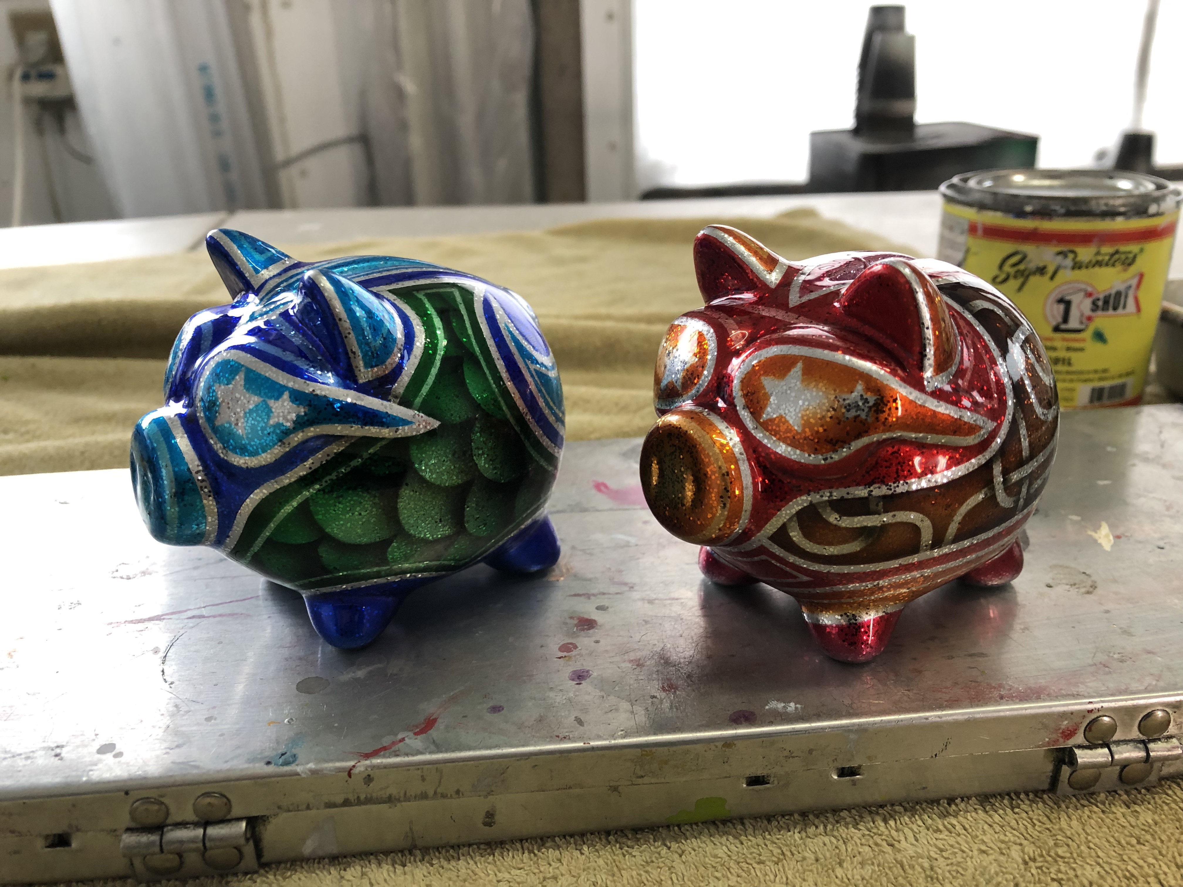 小物作品と明日お休みのお知らせ