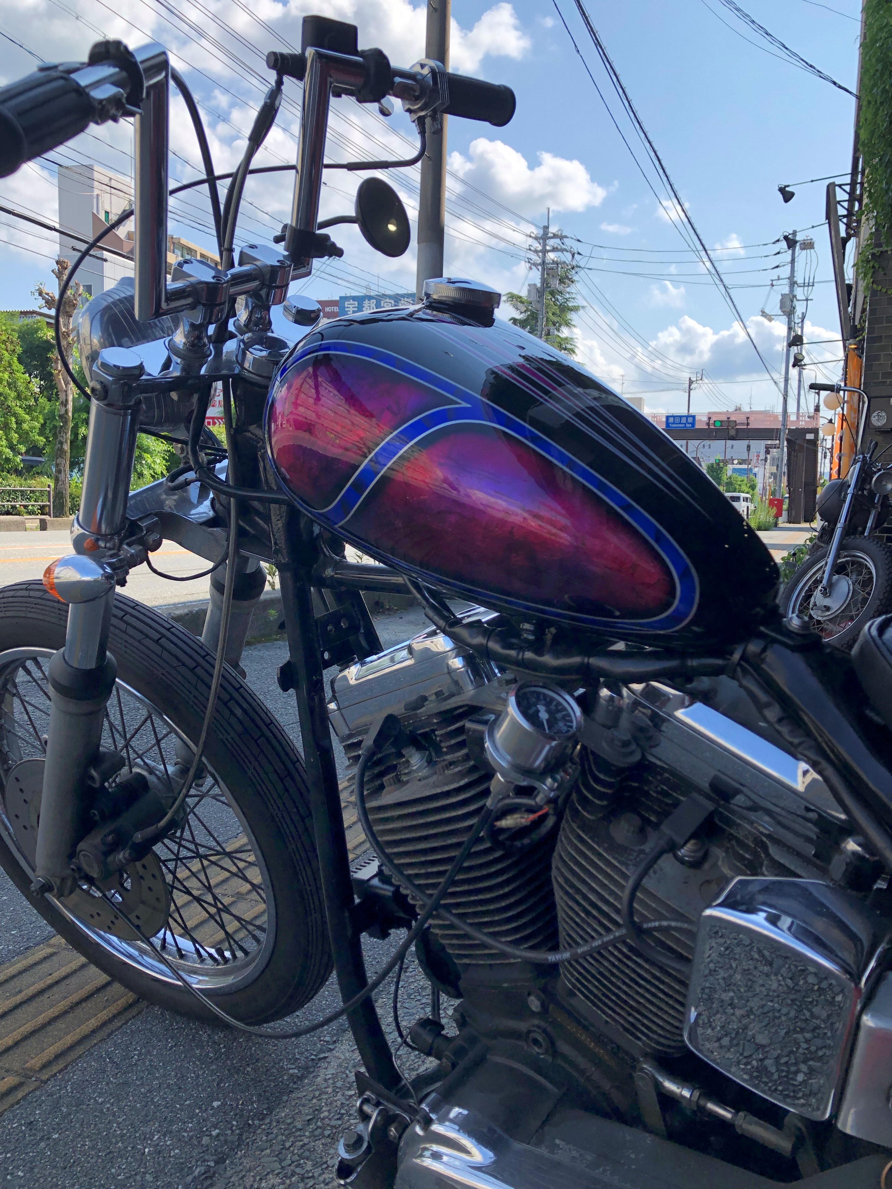バイク塗装
