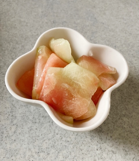 漬物も美味しい♪