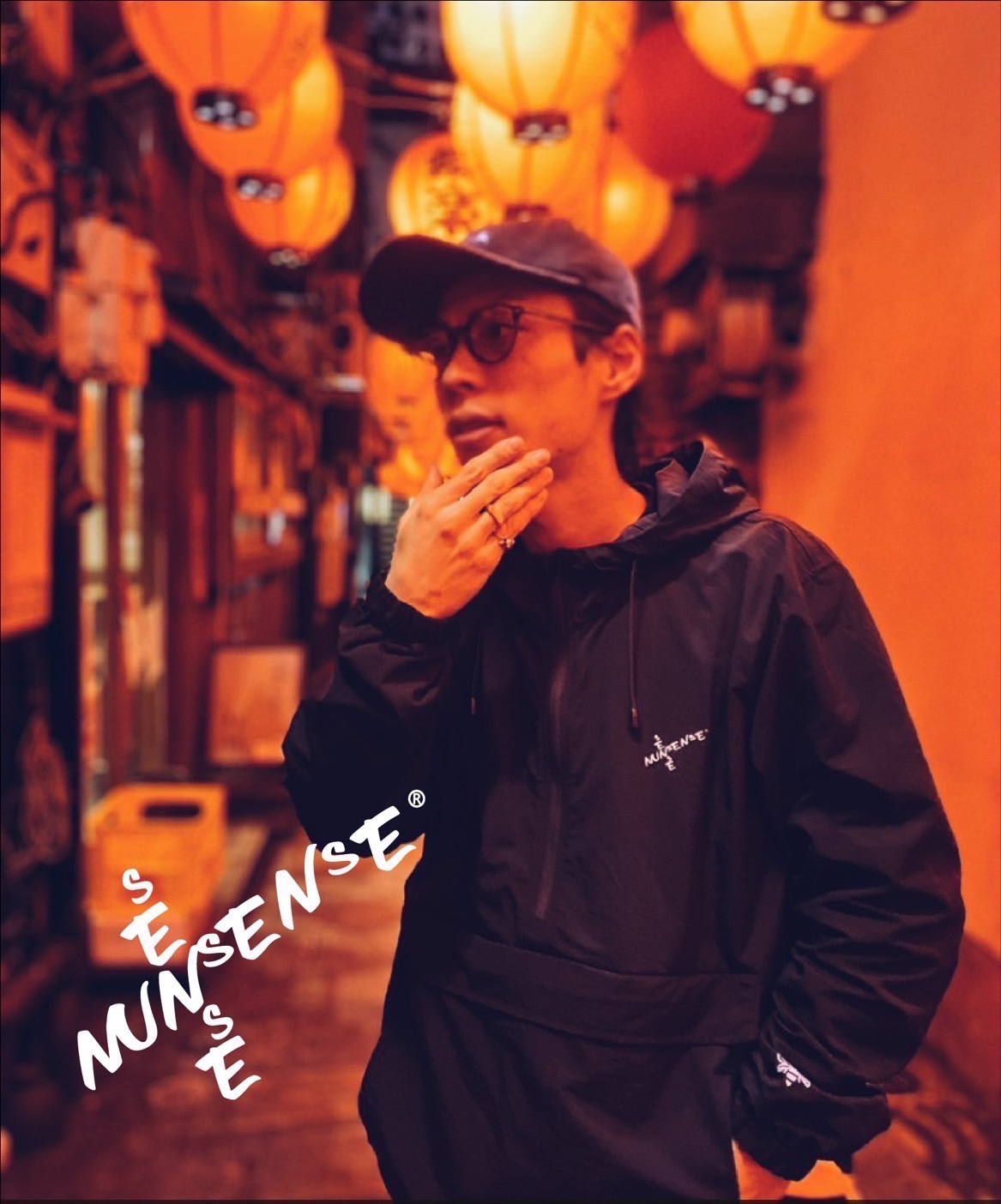 ANORAK PARKER HONEY BEE ’BLACK‘III