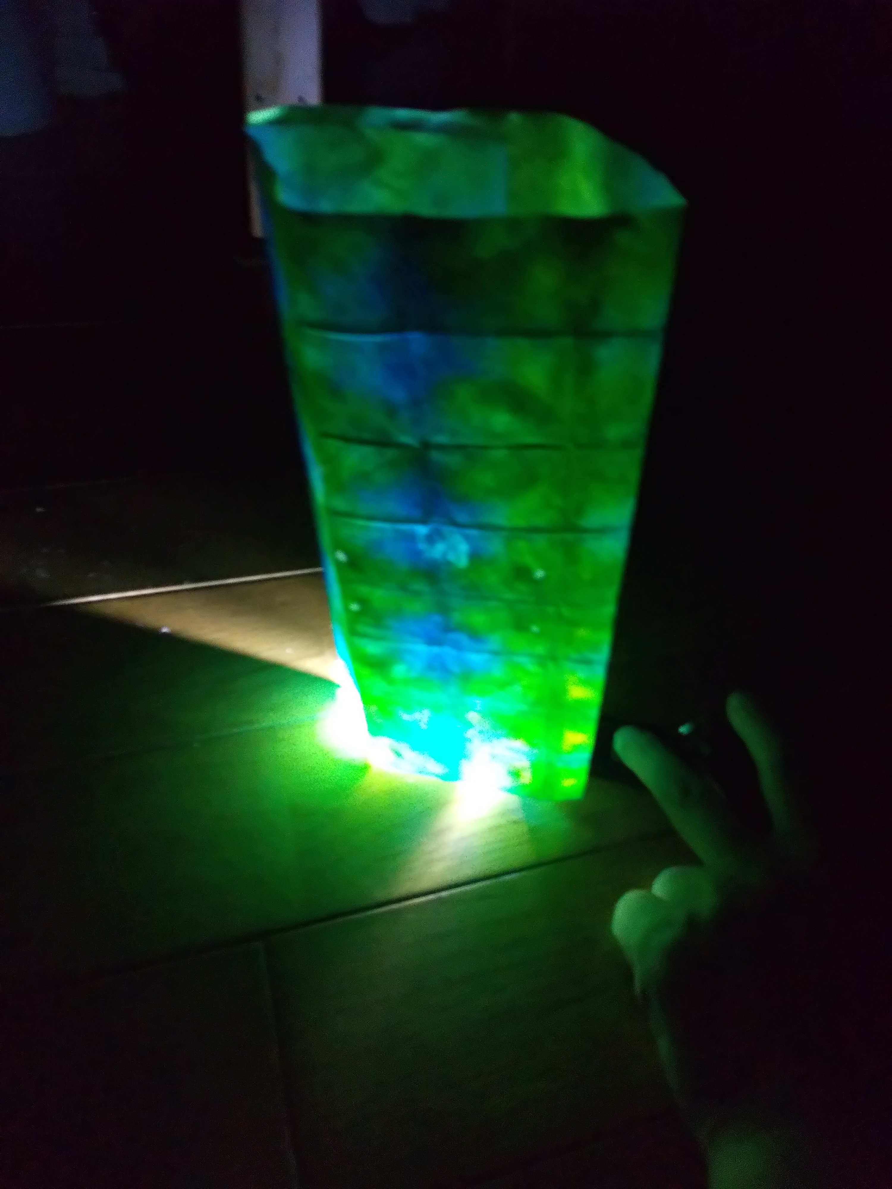 染色のシェードランプを作ってみよう😊