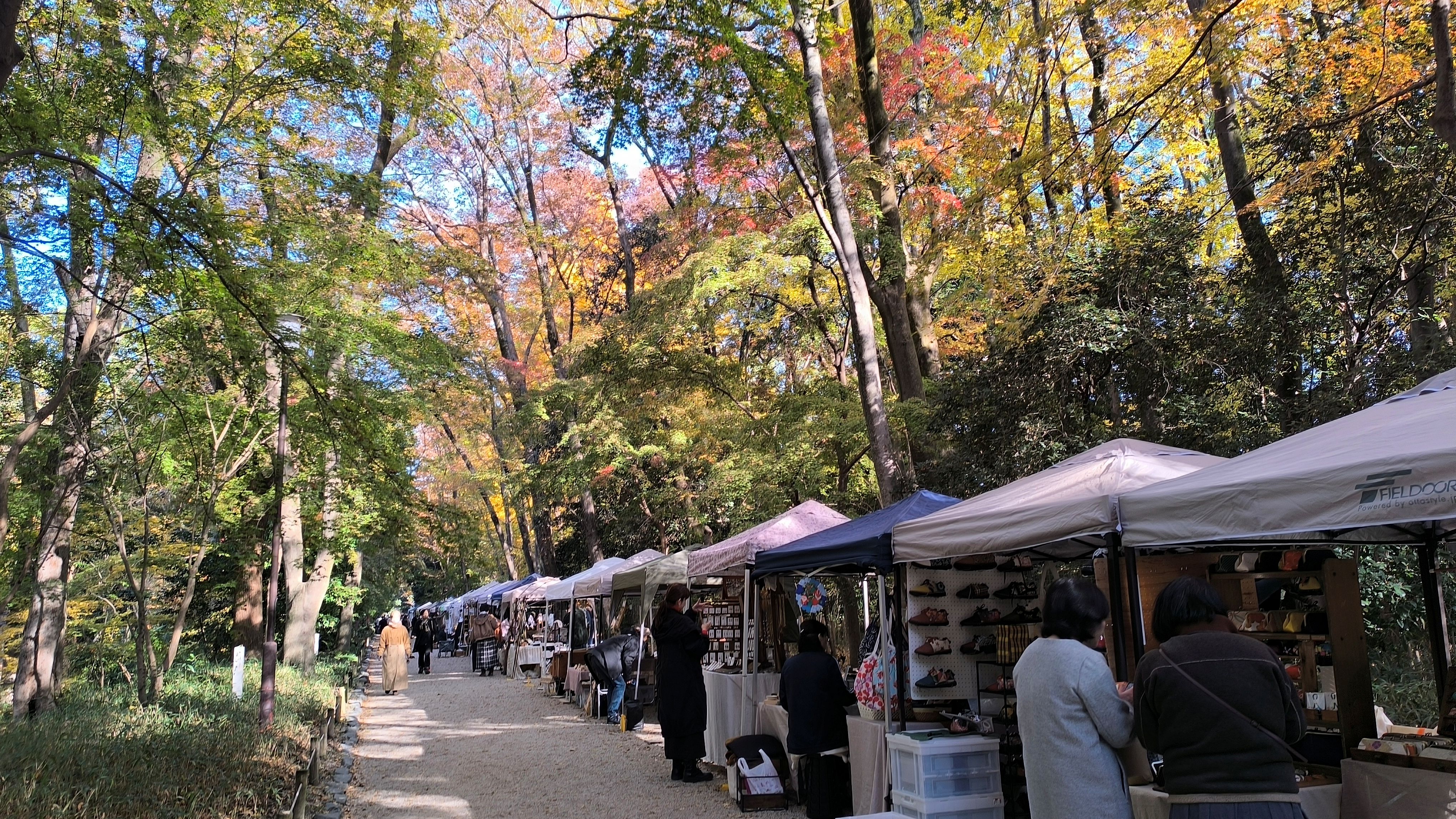 イベント報告：下鴨神社「森の手づくり市」に出店しました