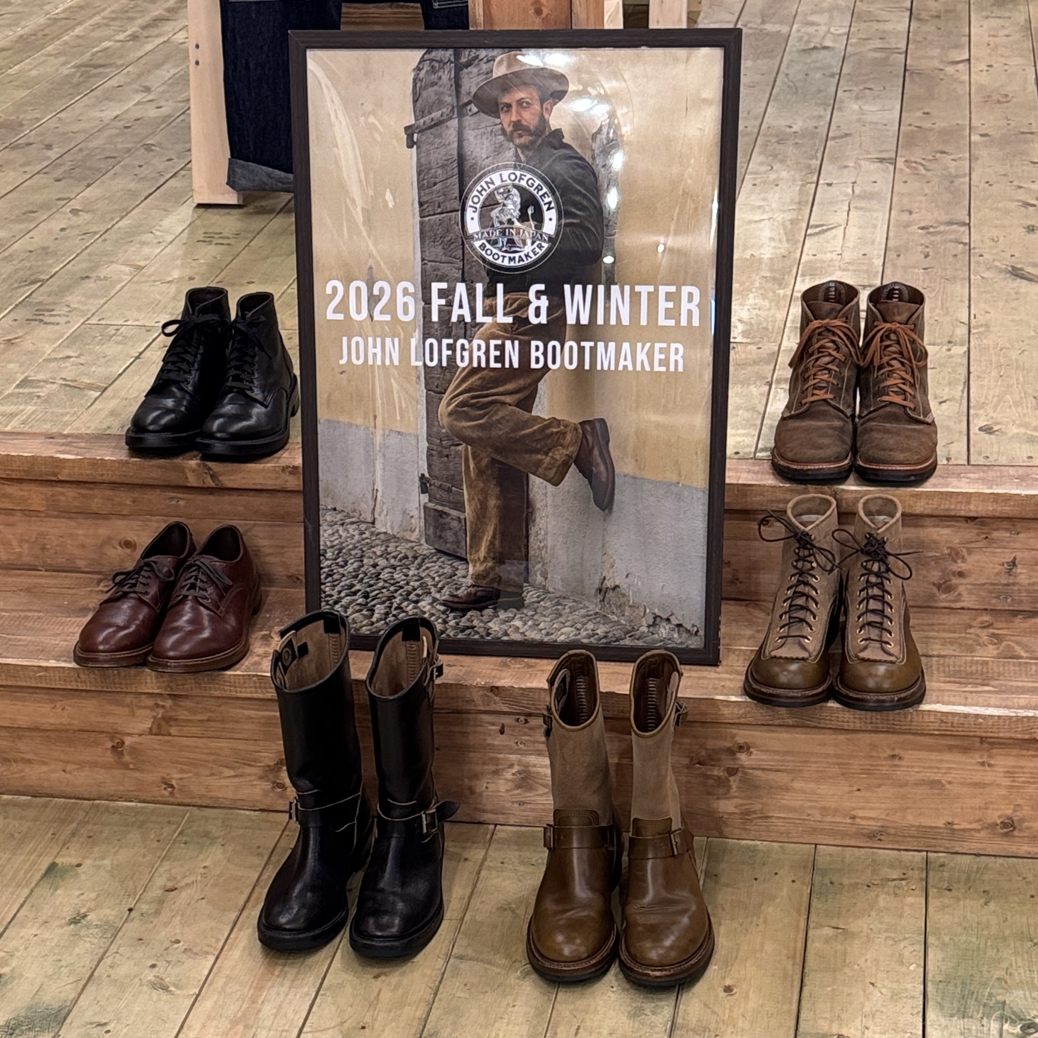 JOHN LOFGREN BOOTMAKER 内覧会を開催します　6/20(土),21(日)