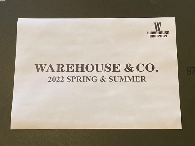 WAREHOUSE 2022 SPRING&SUMMER 内覧会（10/21-24）