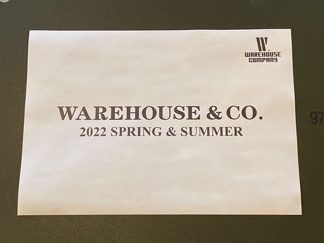 WAREHOUSE 2022 SPRING&SUMMER 内覧会（10/21-24）