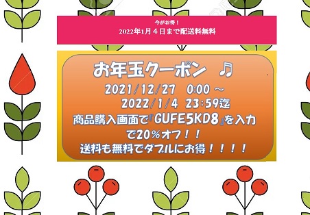 年末年始の大セール♬