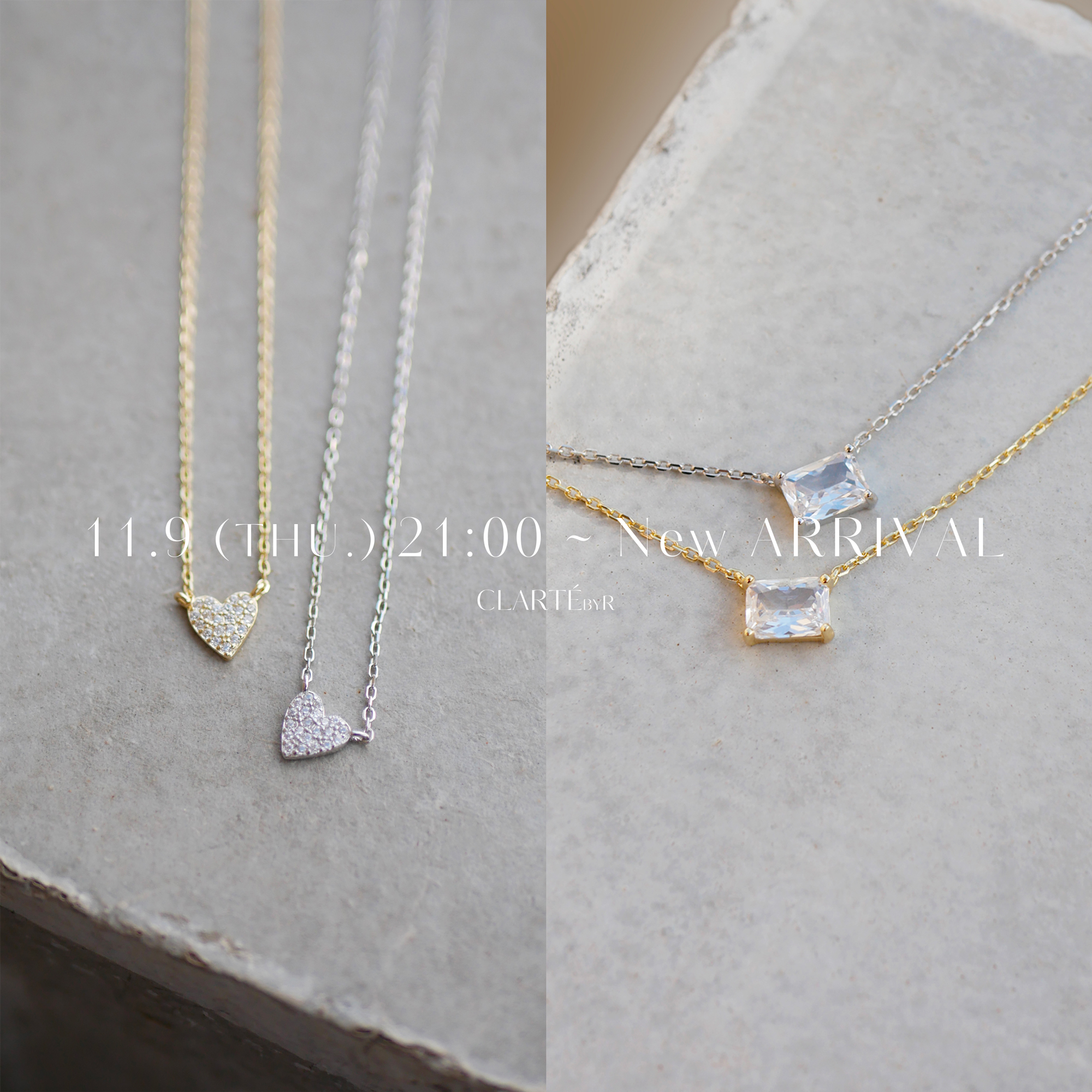 11.9(THU.)21:00 ~ New Arrival