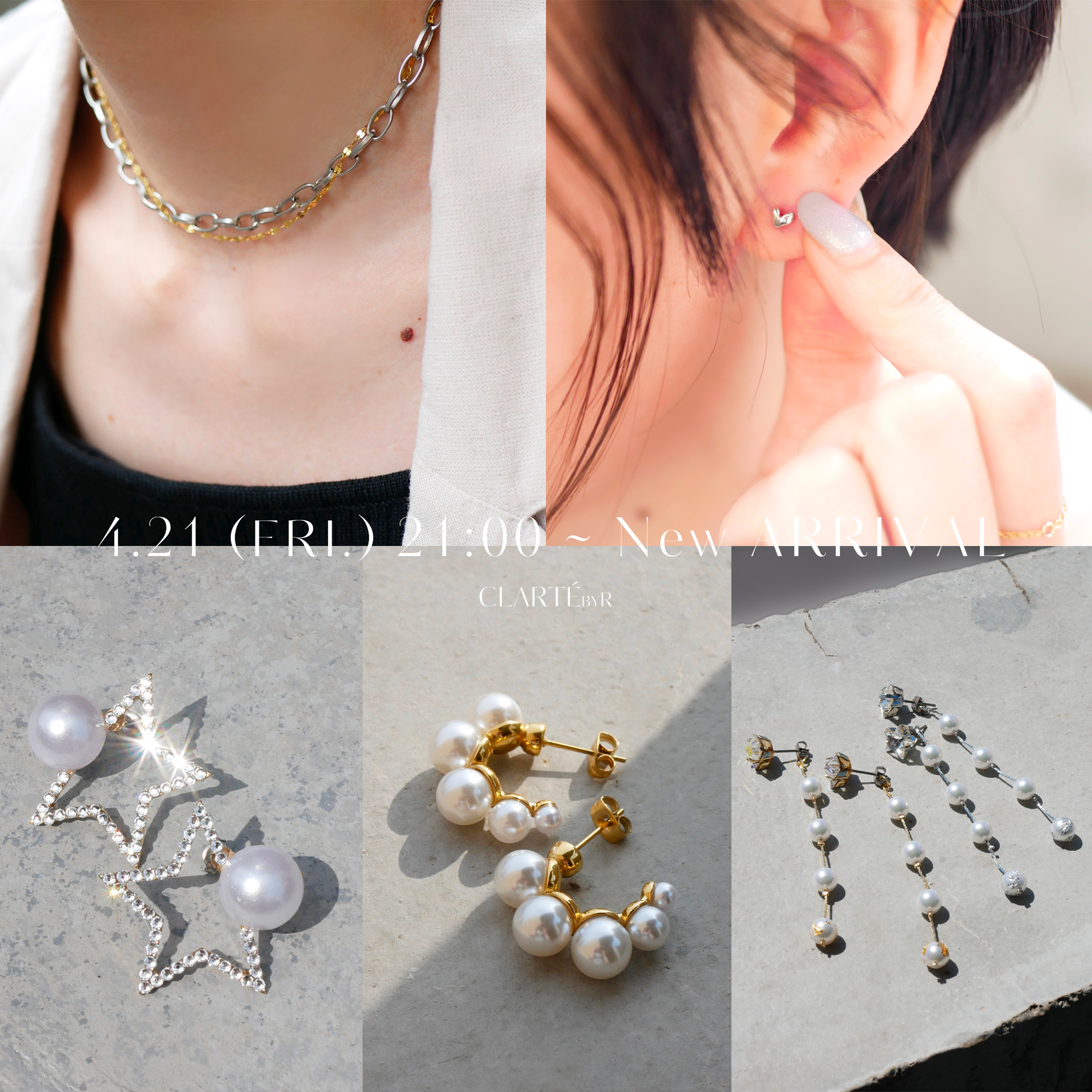 4.21(FRI.)21:00 ~ New ARRIVAL