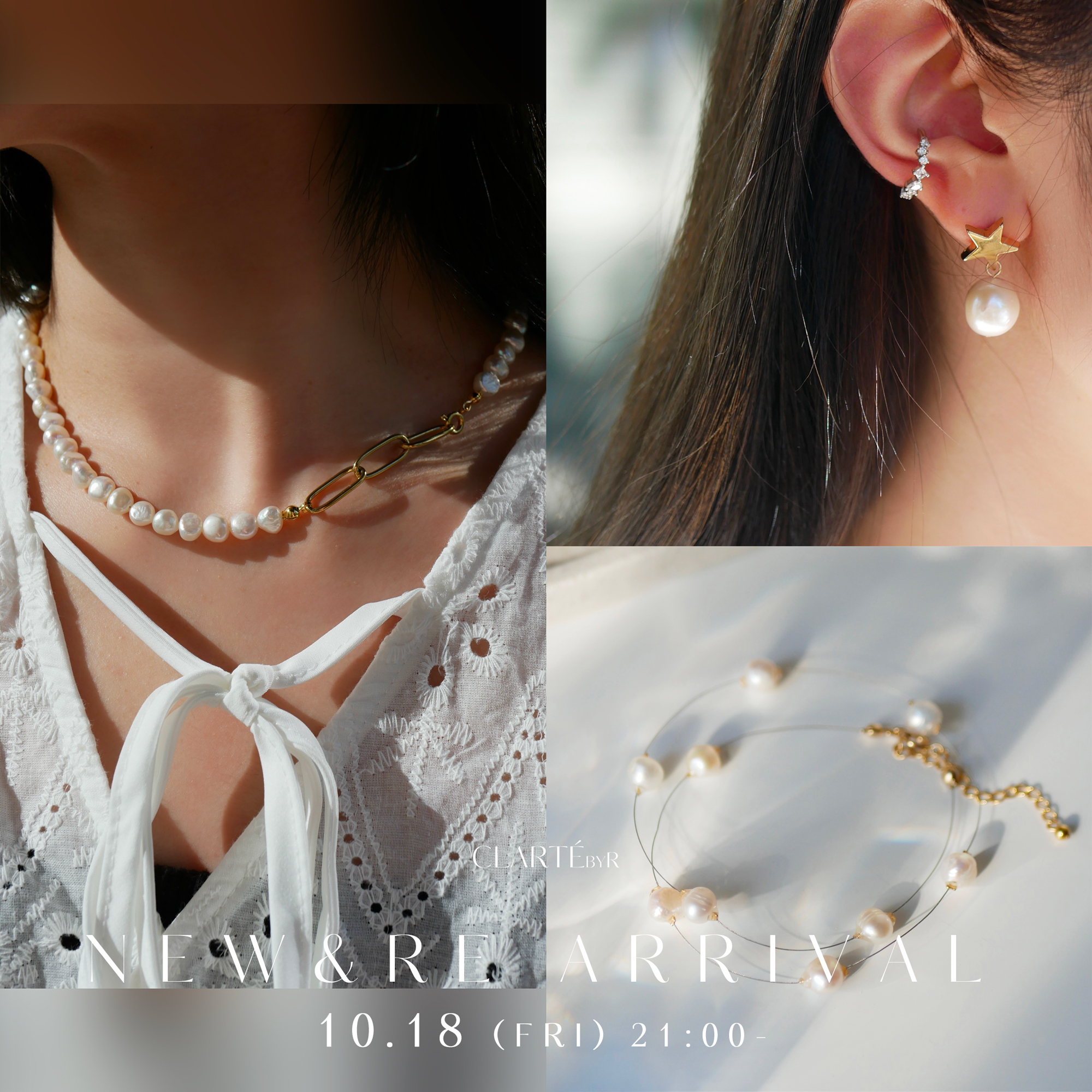 10/18(FRI.)21:00 〜 New&Re ARRIVAL