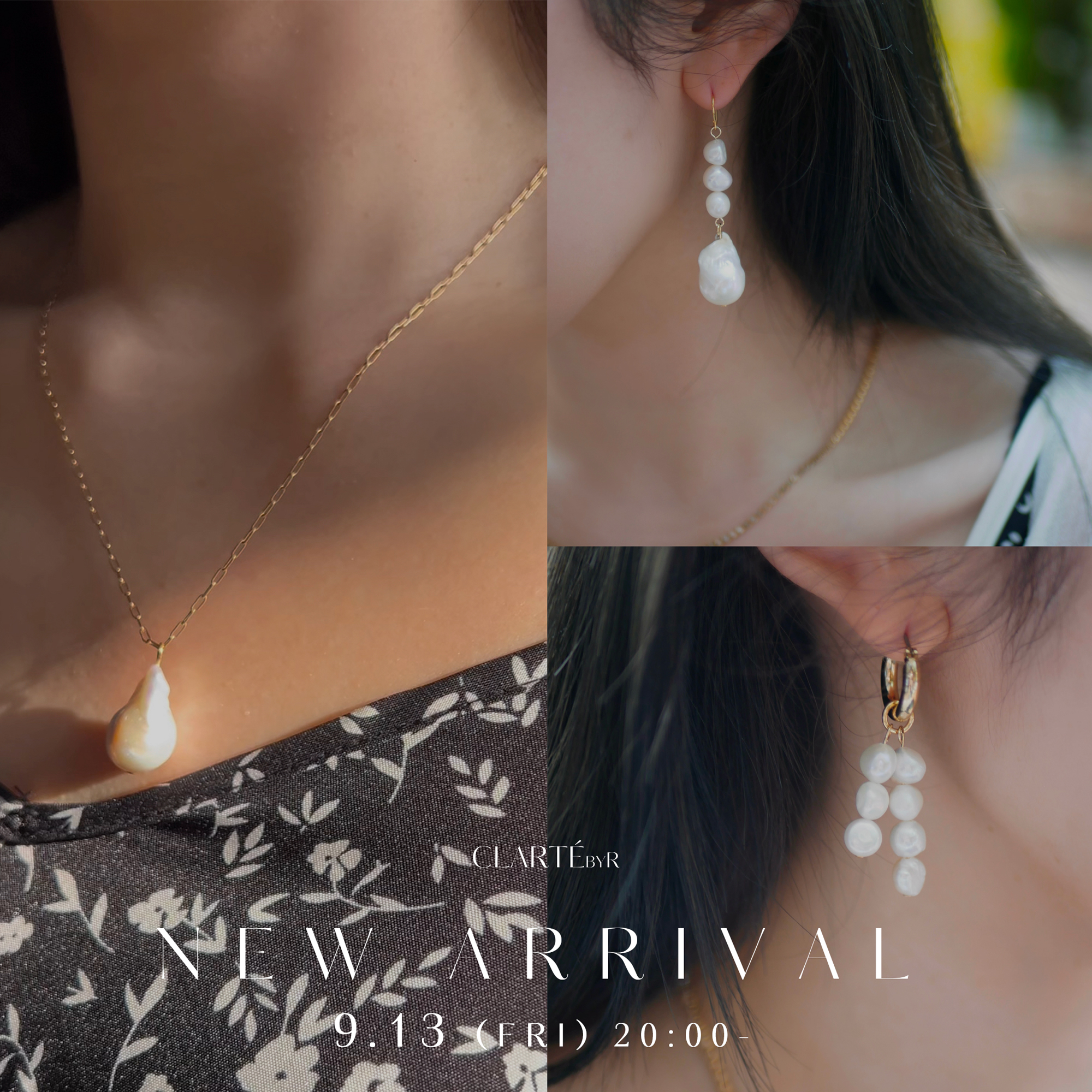 9.13(FRI.)20:00 〜 New ARRIVAL