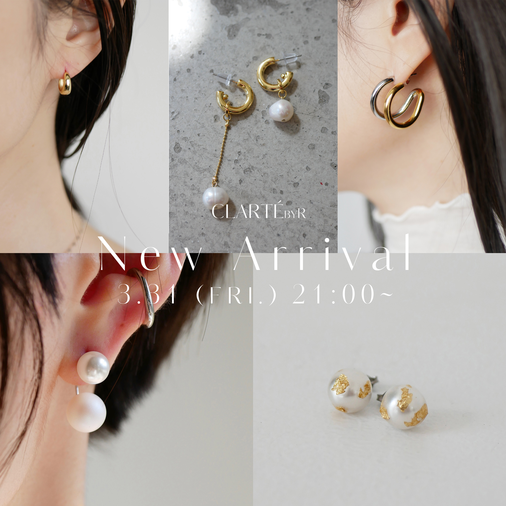 3.31(FRI.)21:00 ~ New Arrival