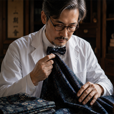 　Q. 100年前のアンティーク生地とのことですが、お手入れはどうすればよいですか？