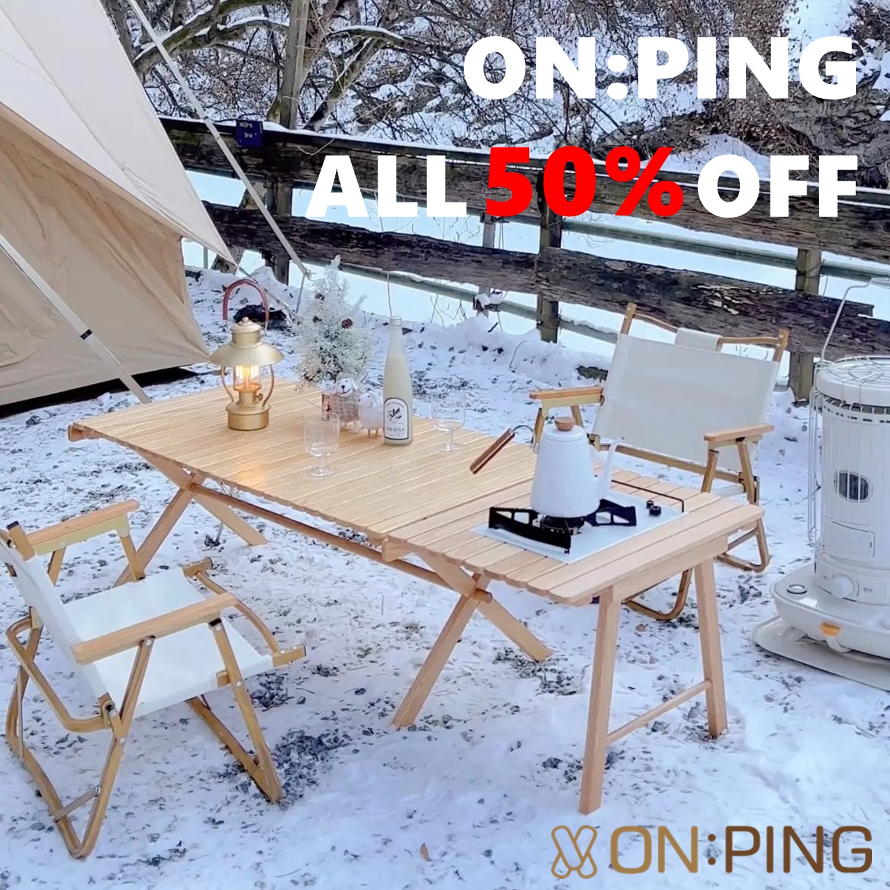 ON:PING ALL50%OFF