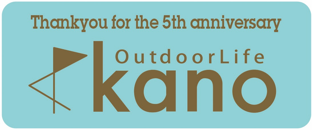 OutdoorLife kano 5周年記念限定ステッカー