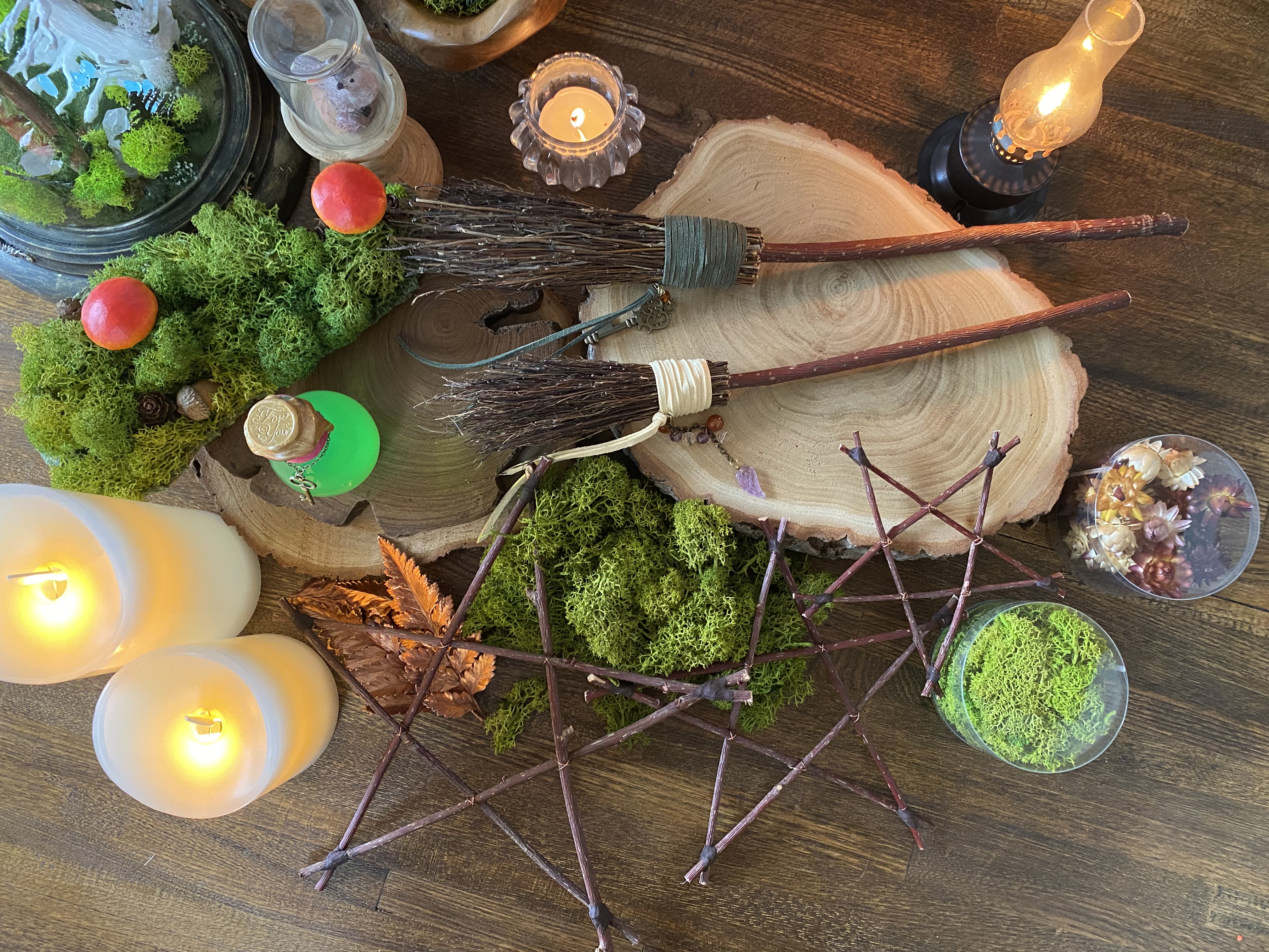 魔女のほうき・ハロウィンセット