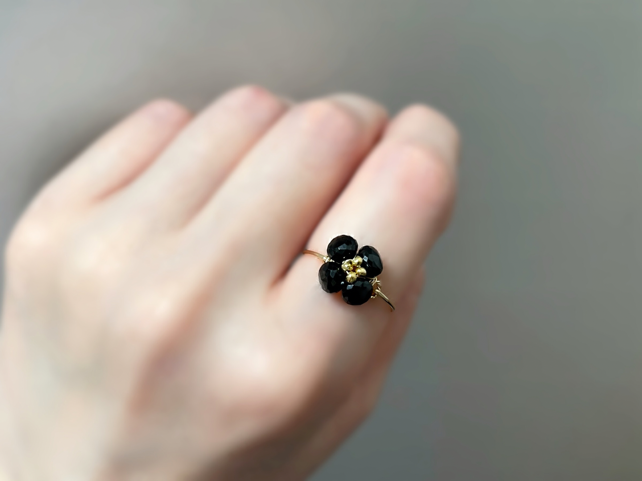 「Field flower - ブラックスピネルの指輪」販売開始のお知らせ