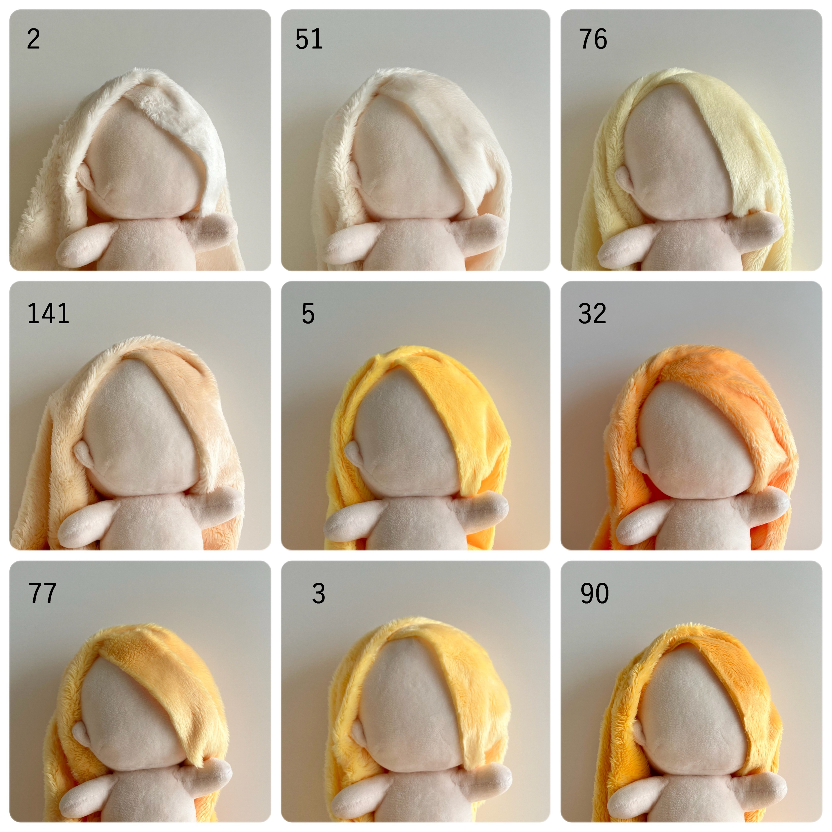 5mmボア色比較まとめ【黄色系】