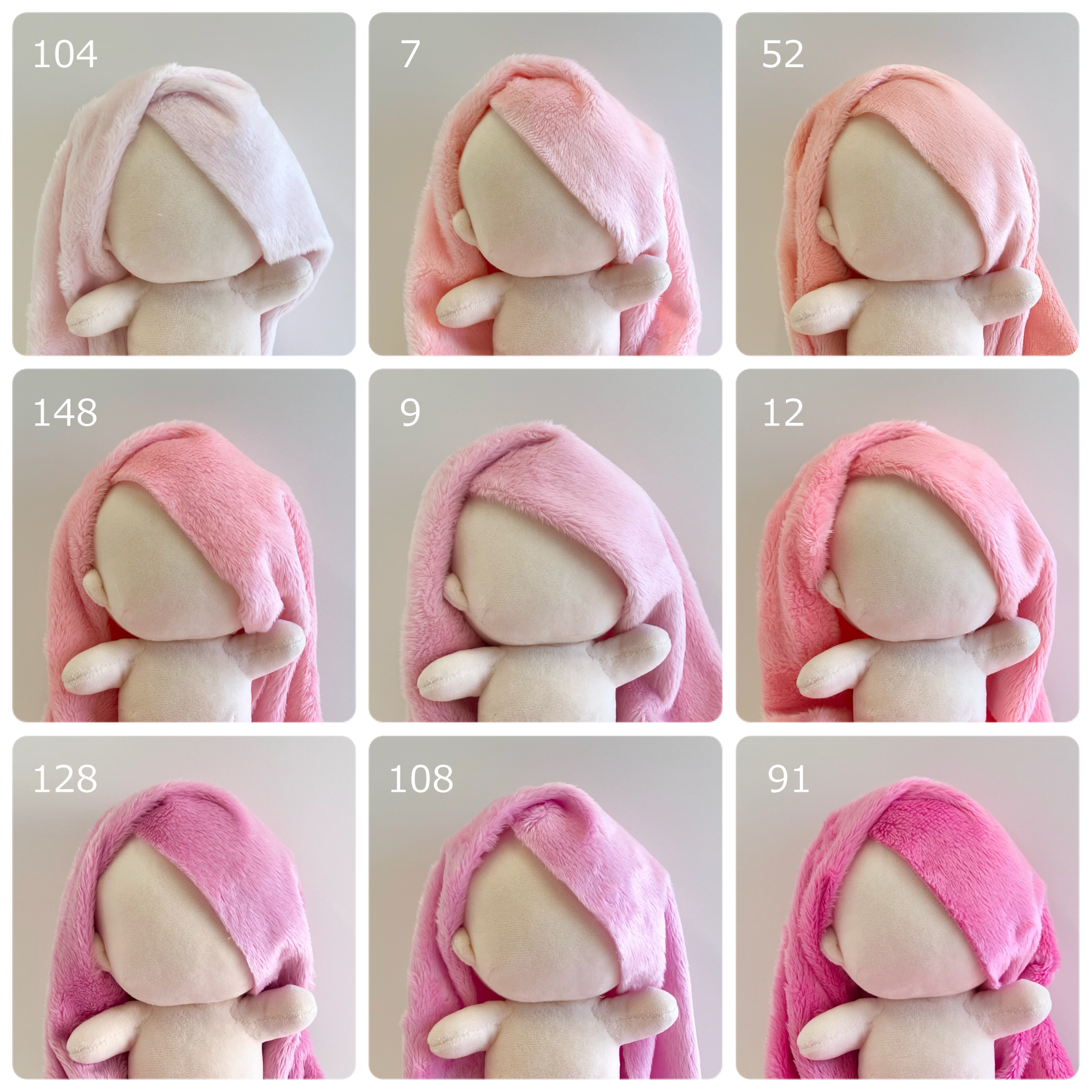 5mmボア色比較まとめ【ピンク系】