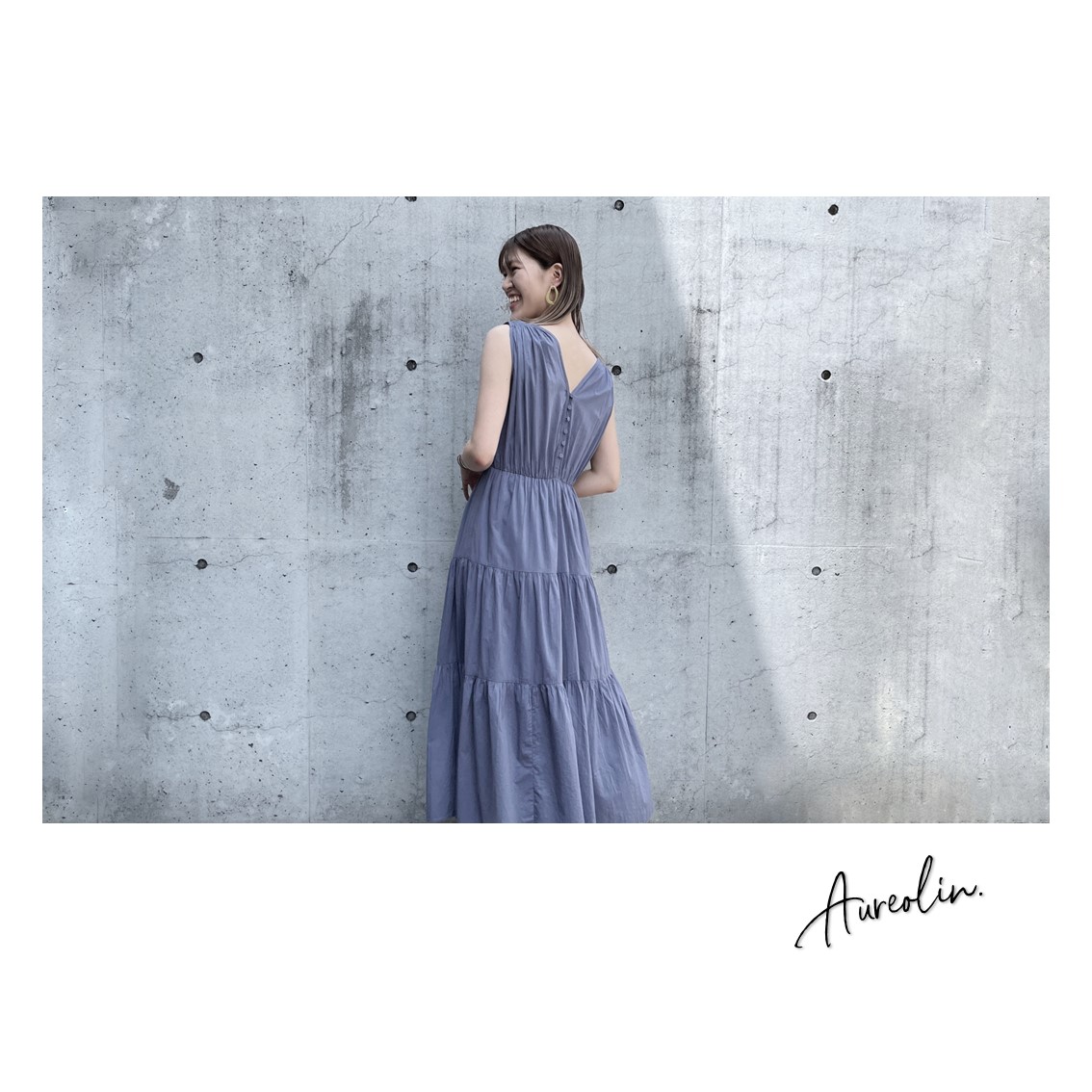 【新作入荷情報】INDIA COTTON 2wayティアードワンピース