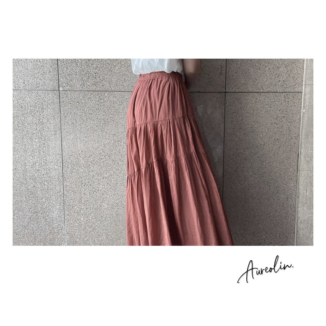 【新作入荷情報】アシンメトリーティアードスカート