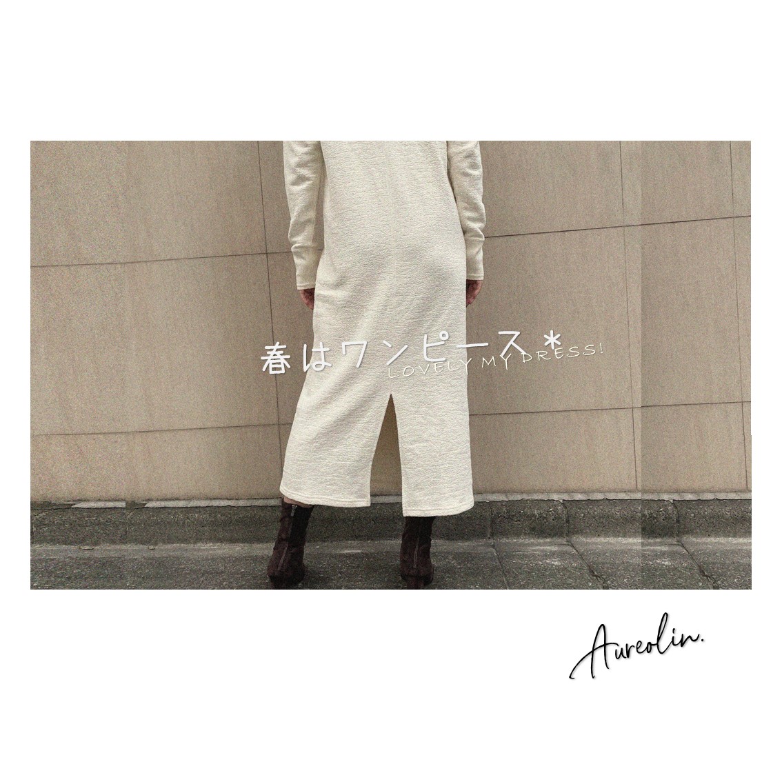 【Aureogram.】春はワンピース＊LOVELY MY DRESS!　#sweat