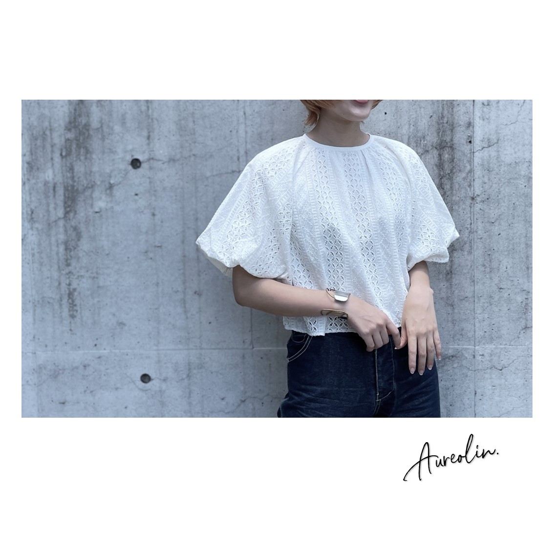 【新作入荷情報】シフリ刺繍バルーンスリーブトップス