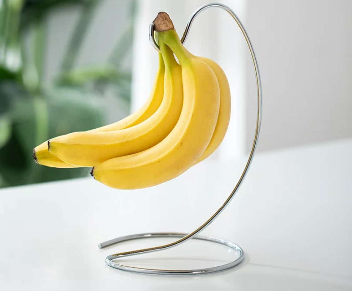 バナナちゃんをぶら下げて