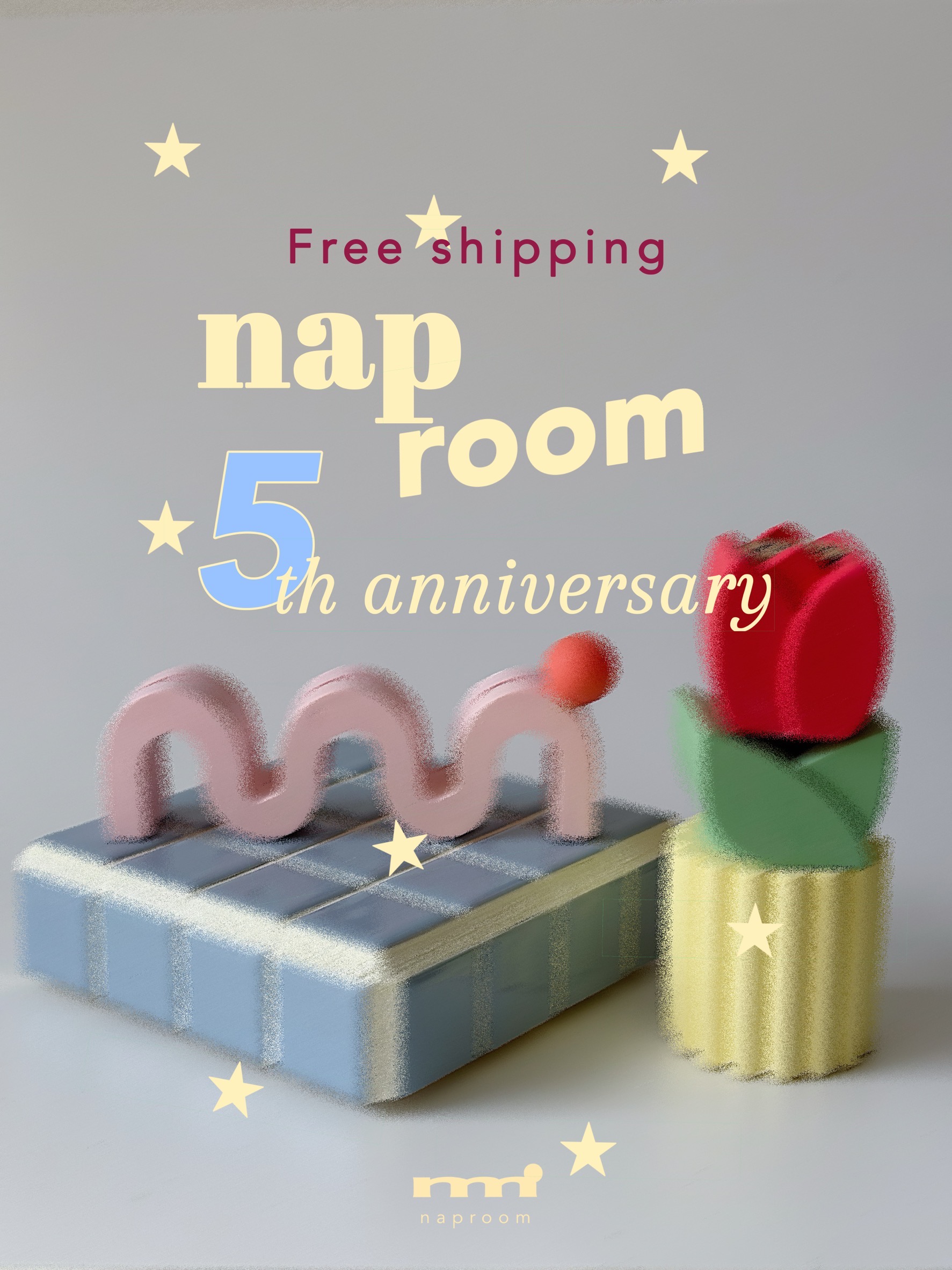 naproom 5周年記念｜送料無料キャンペーン