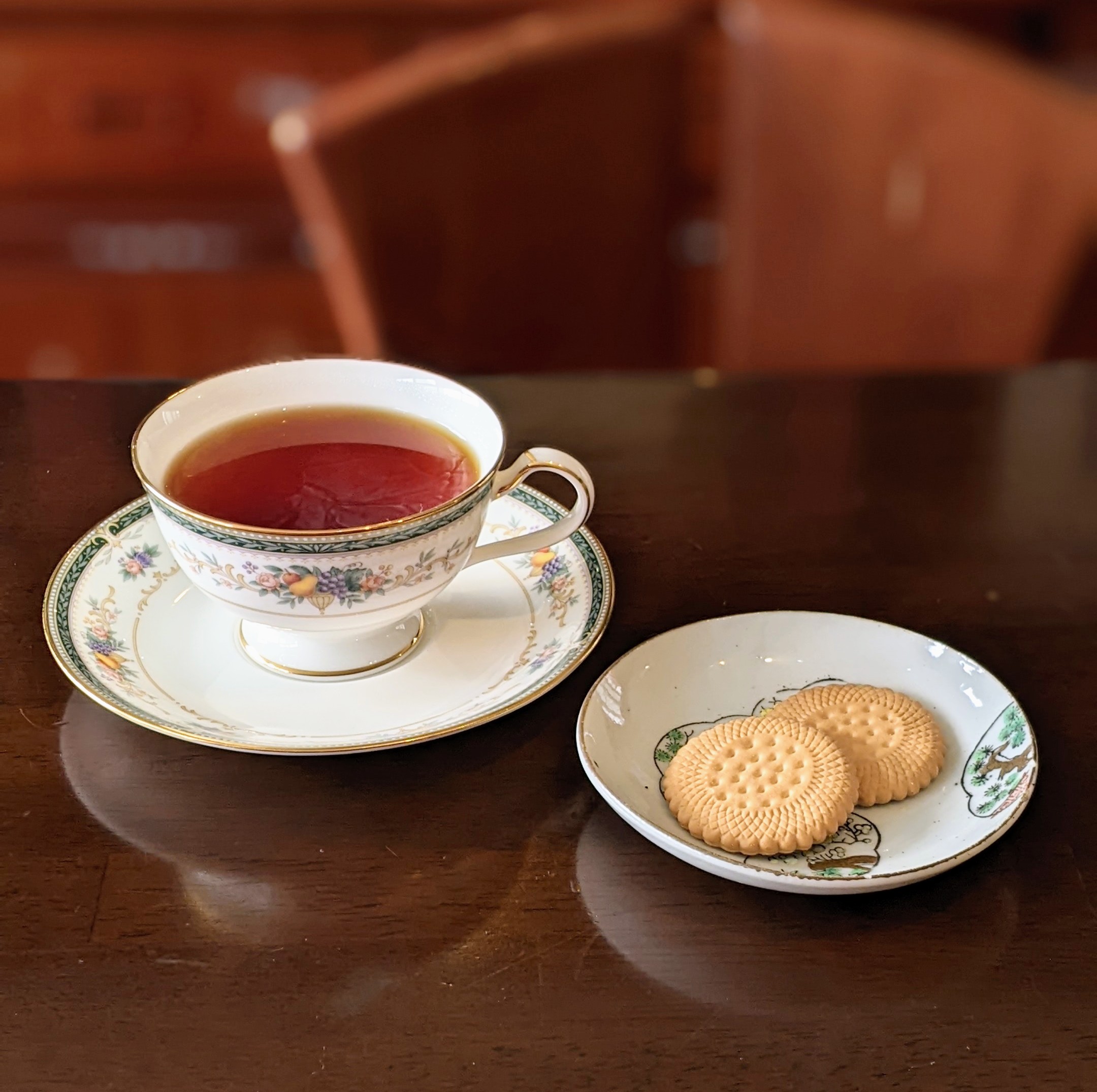 1/15　お茶とお菓子で